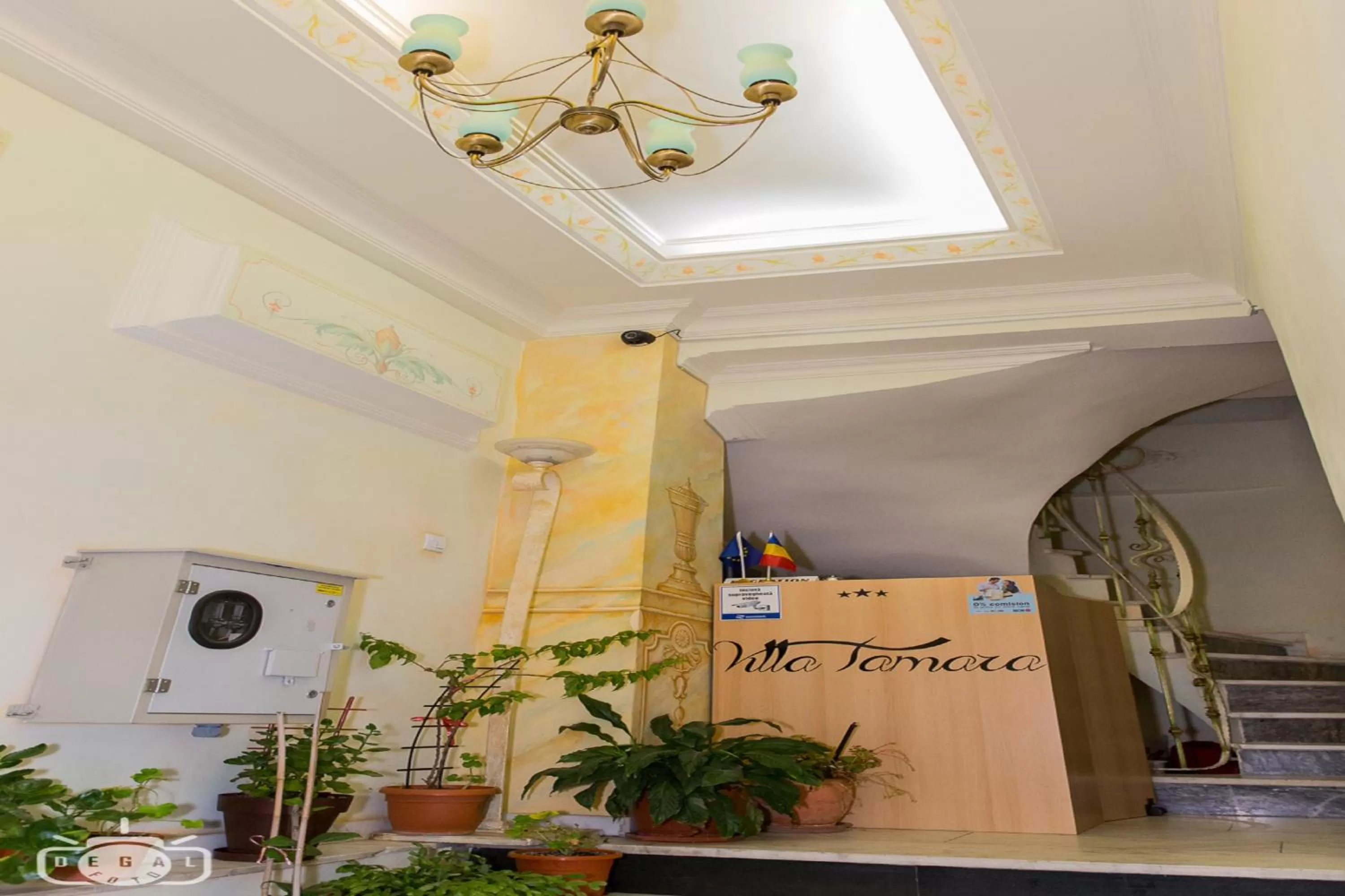 Lobby or reception in Villa Tamara