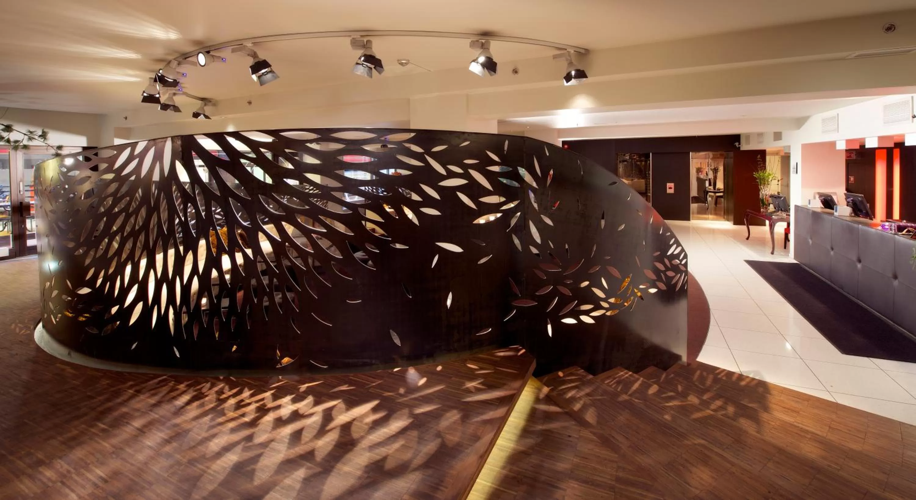 Lobby or reception in Home Hotel Folketeateret