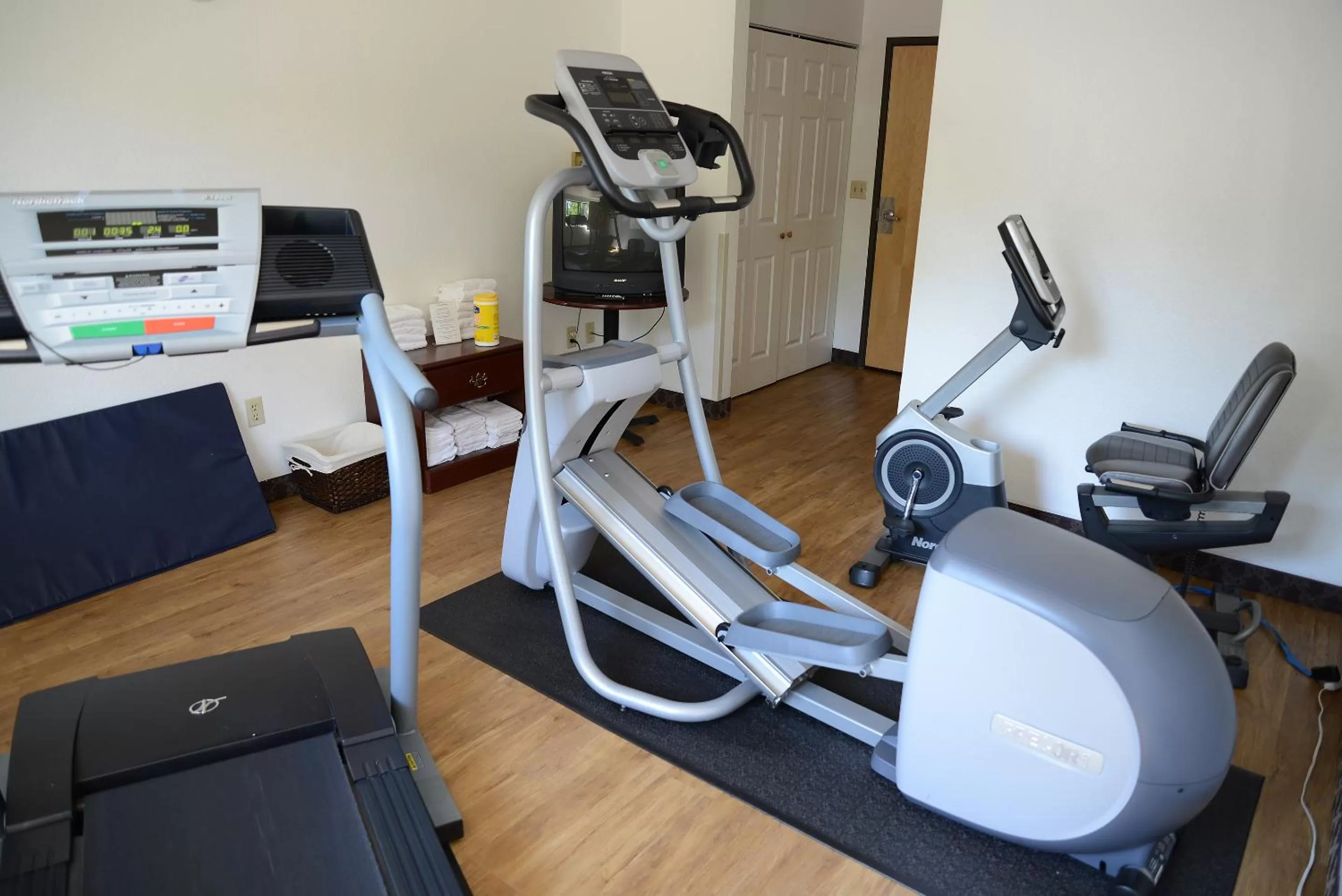 Fitness centre/facilities in Riversage Billings Inn
