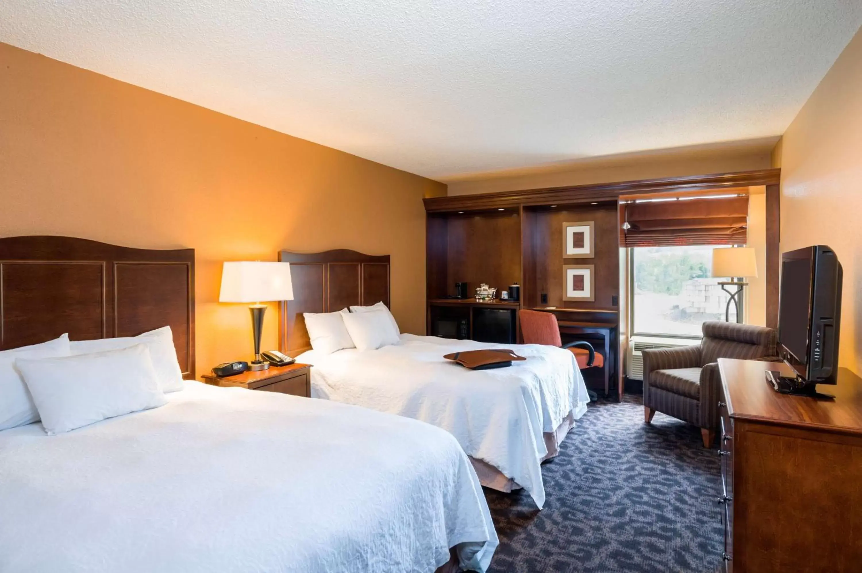 Room with Two Queen Beds - Non-Smoking in Hampton Inn Danville Room with Two Queen Beds - Non-Smoking in Hampton Inn Danville