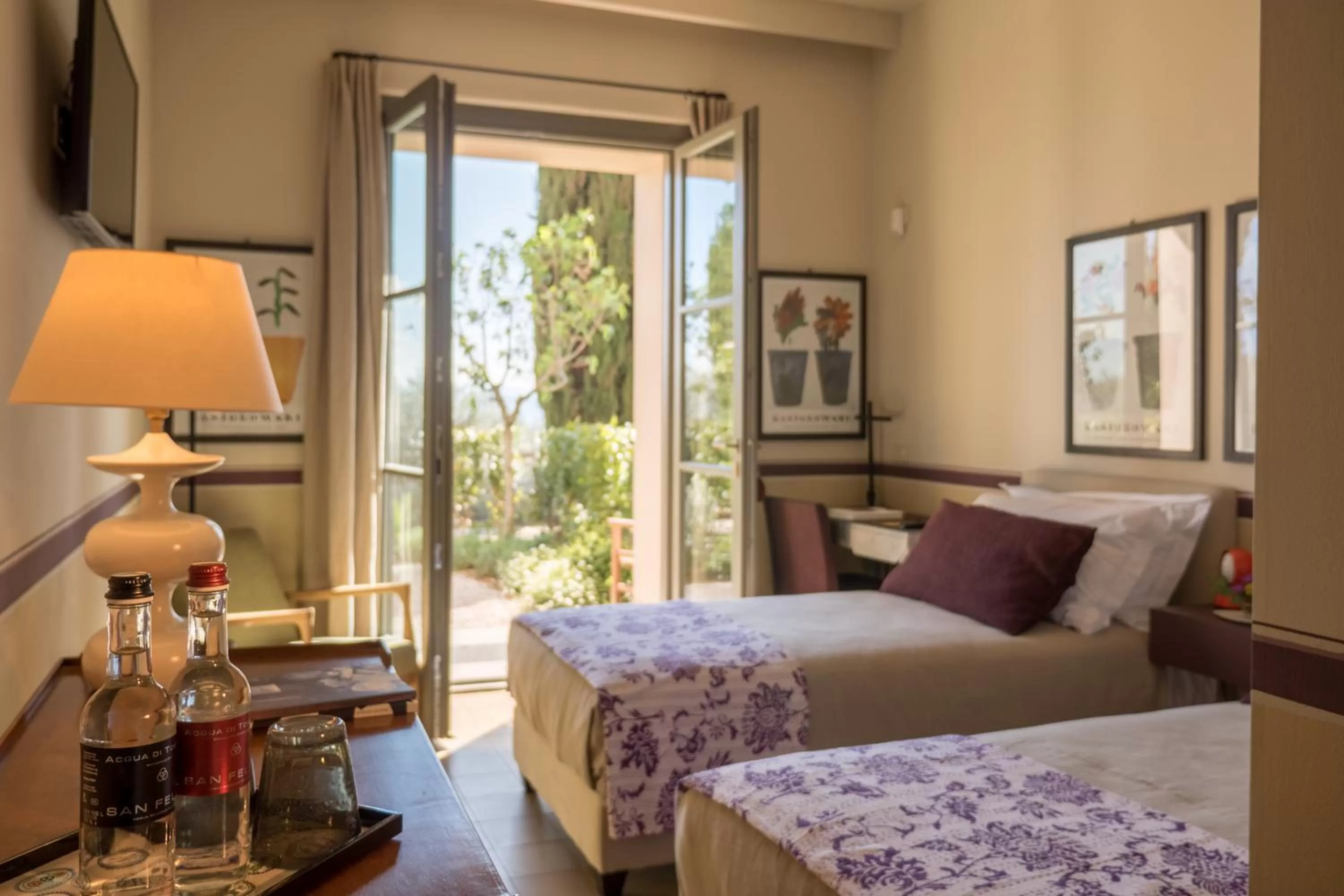 Decorative detail, Bed in A440 in Tuscany