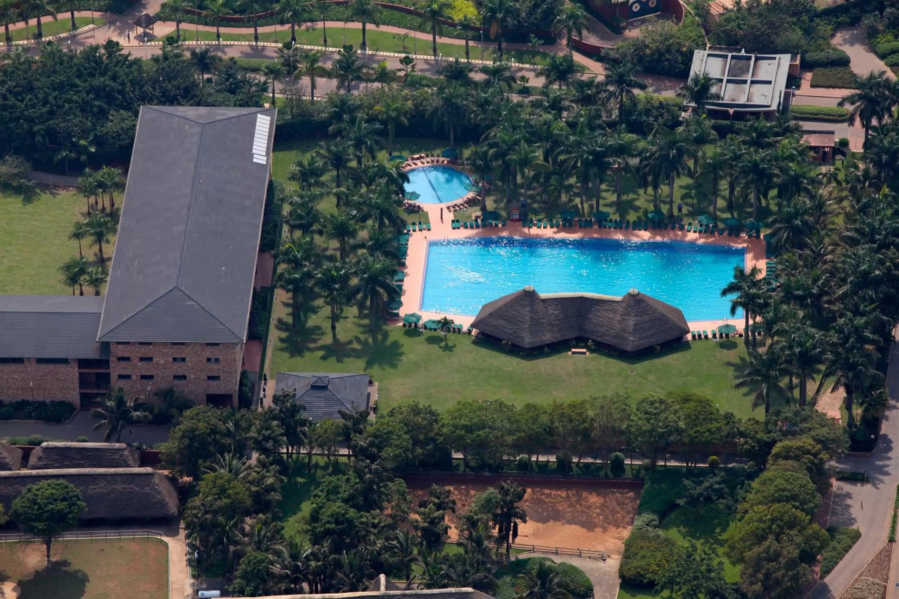Pool view in Speke Resort and Conference Center