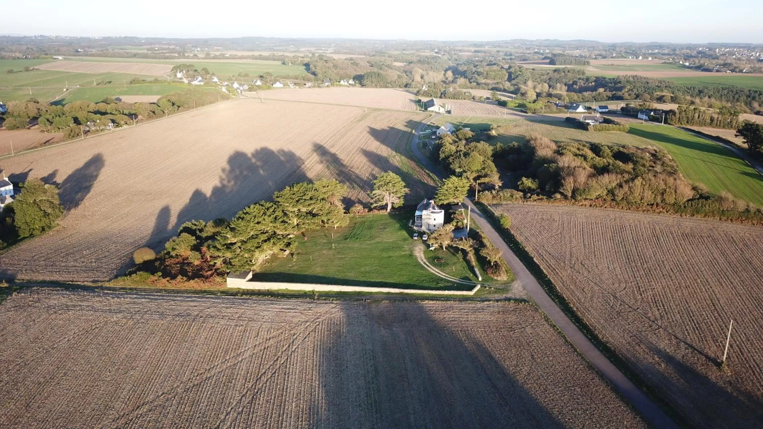 Bird's eye view in La Tour du Bois Dormant
