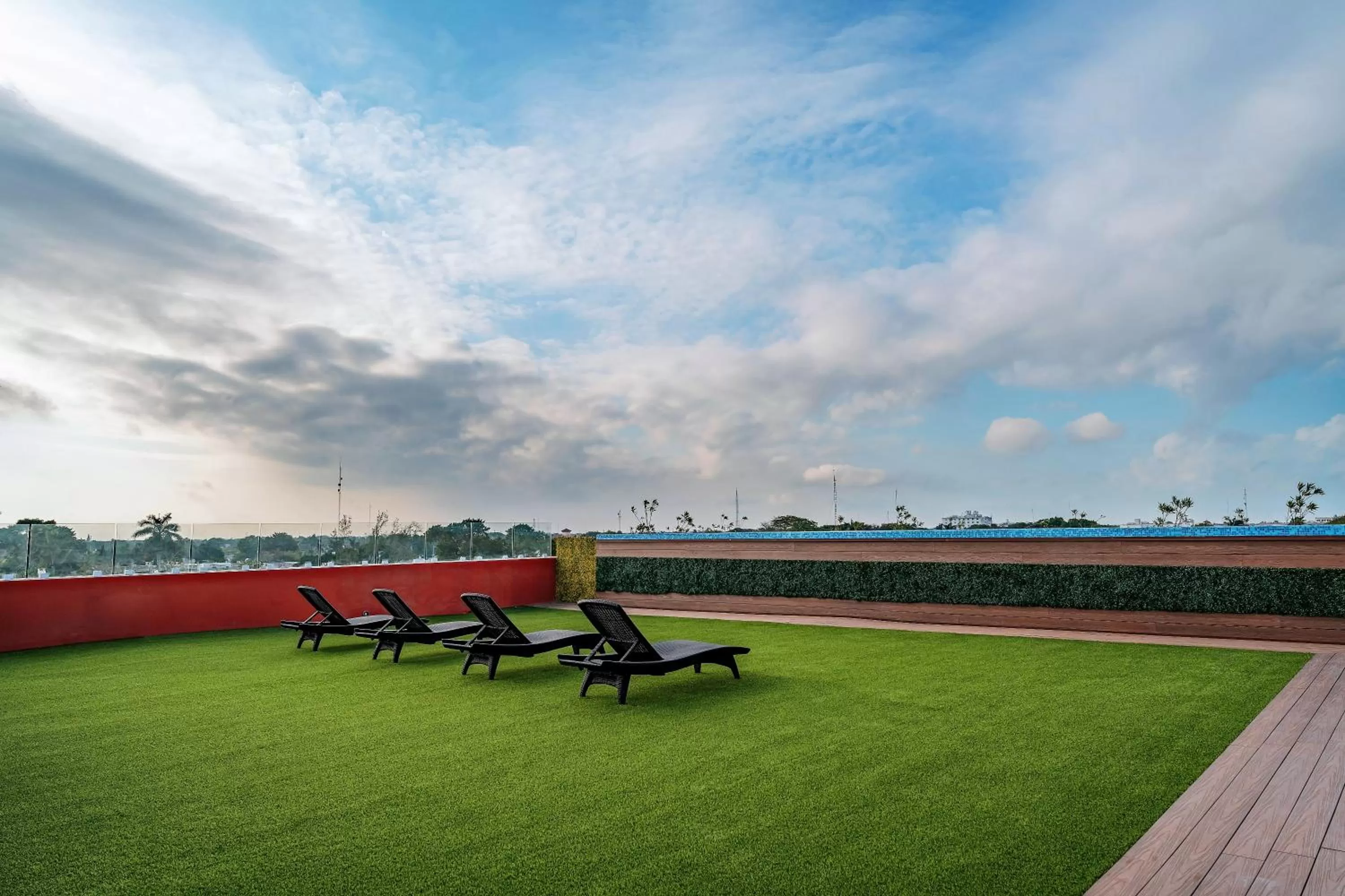 Pool view in Hotel Kavia Premium - Paseo Montejo