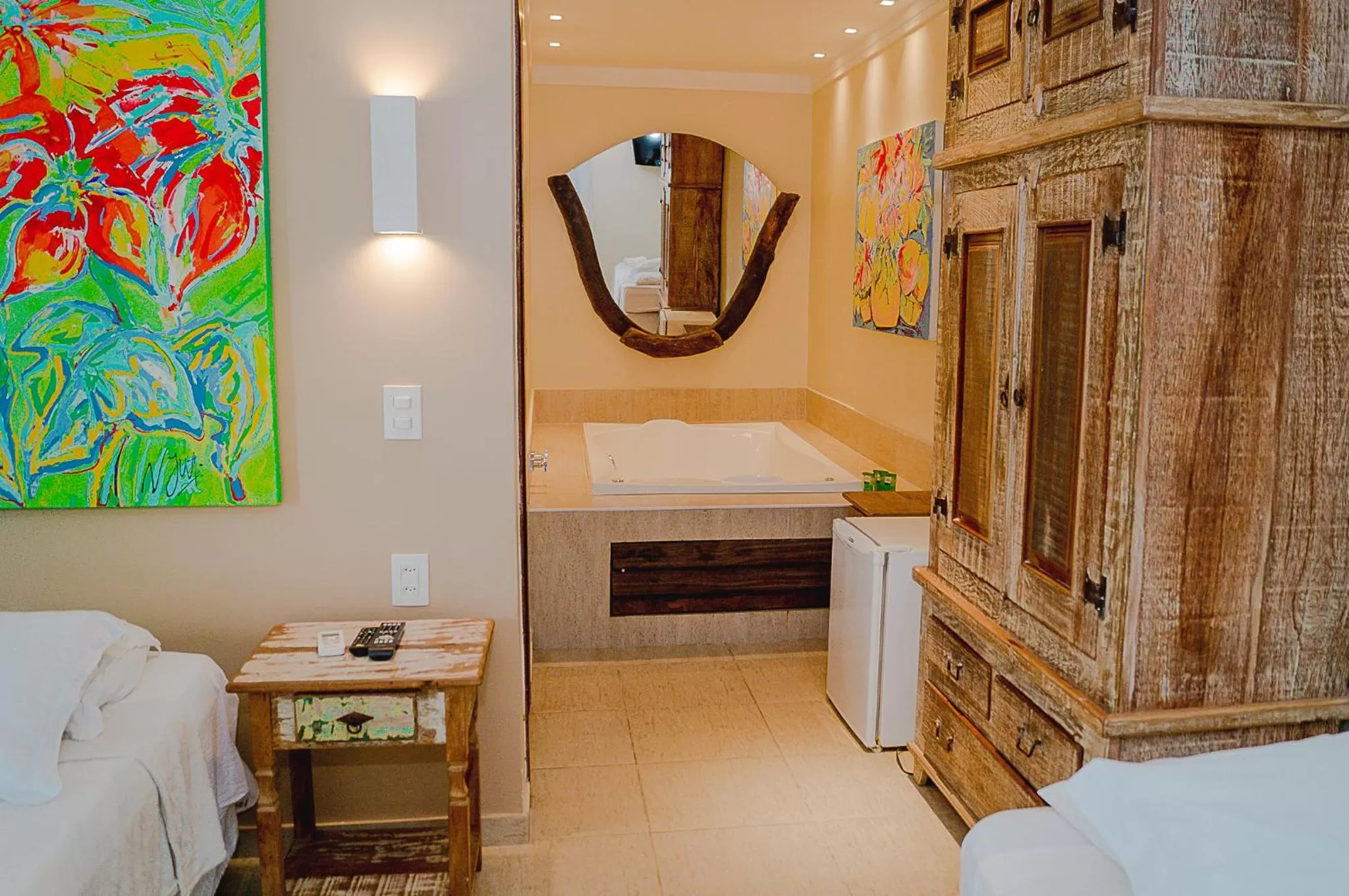 Bathroom in Pousada La Dolce Vita