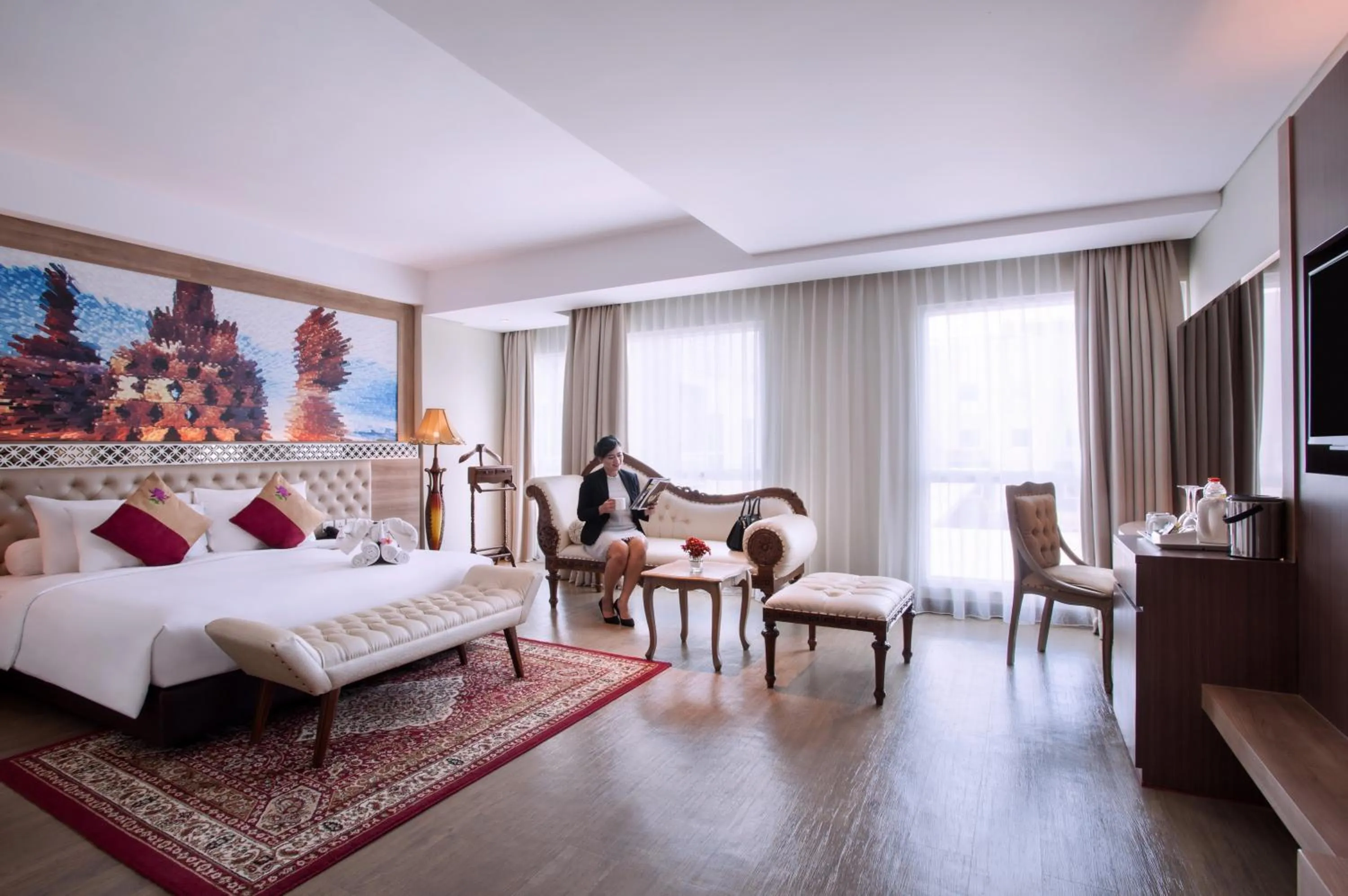 Photo of the whole room, Bed in Grand Mercure Yogyakarta Adi Sucipto