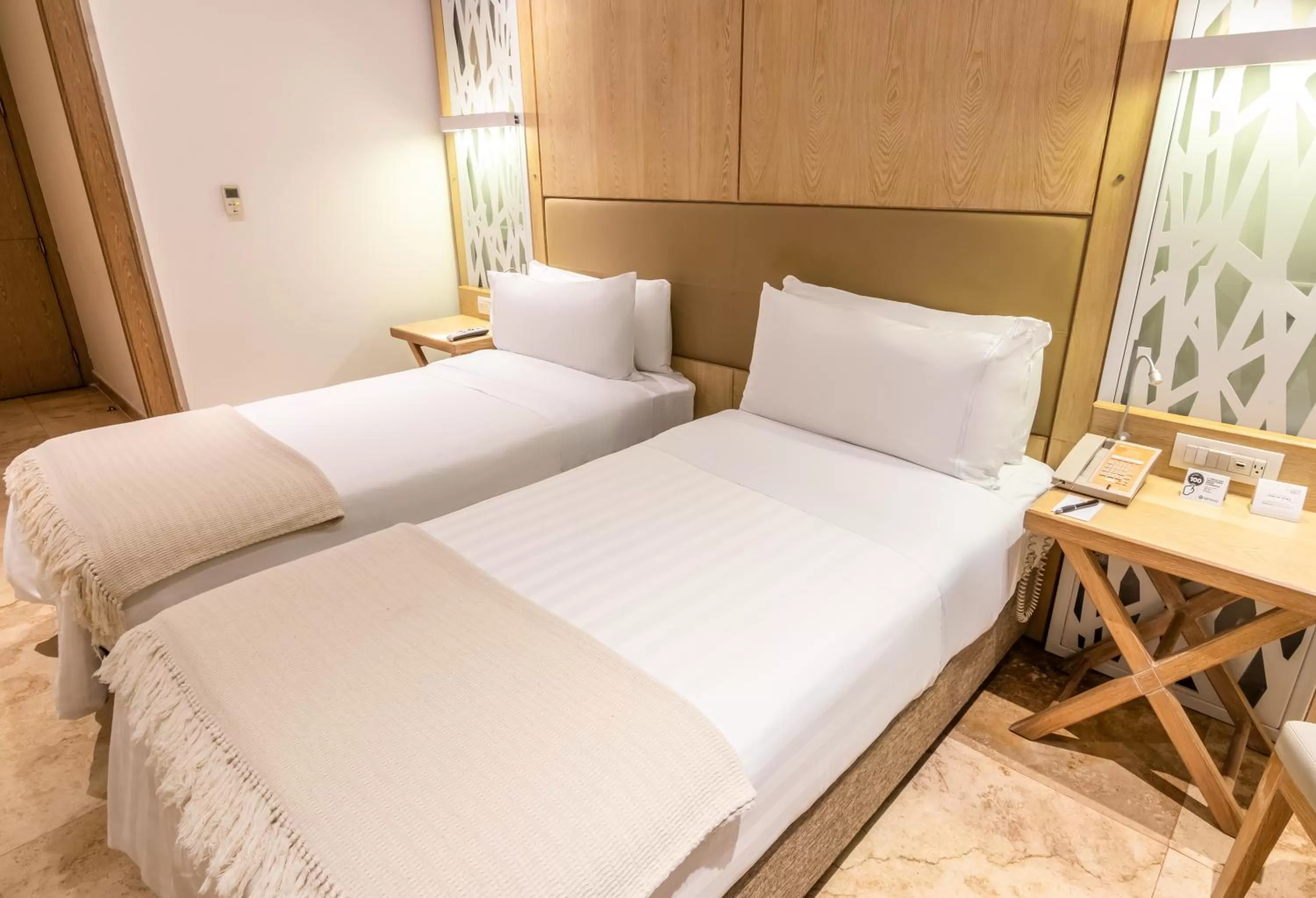 Bed in GHL Arsenal Hotel