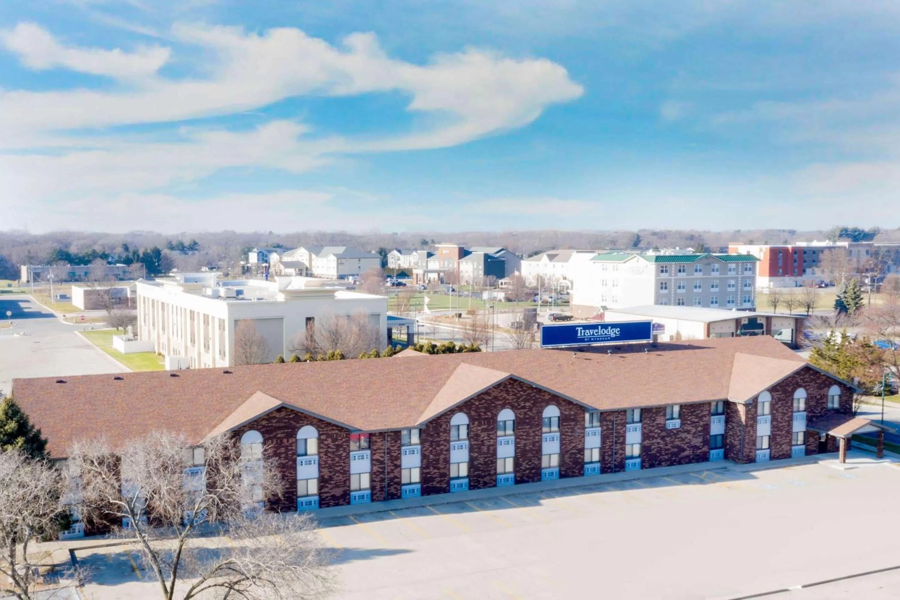 Property building in Travelodge by Wyndham Elkhart