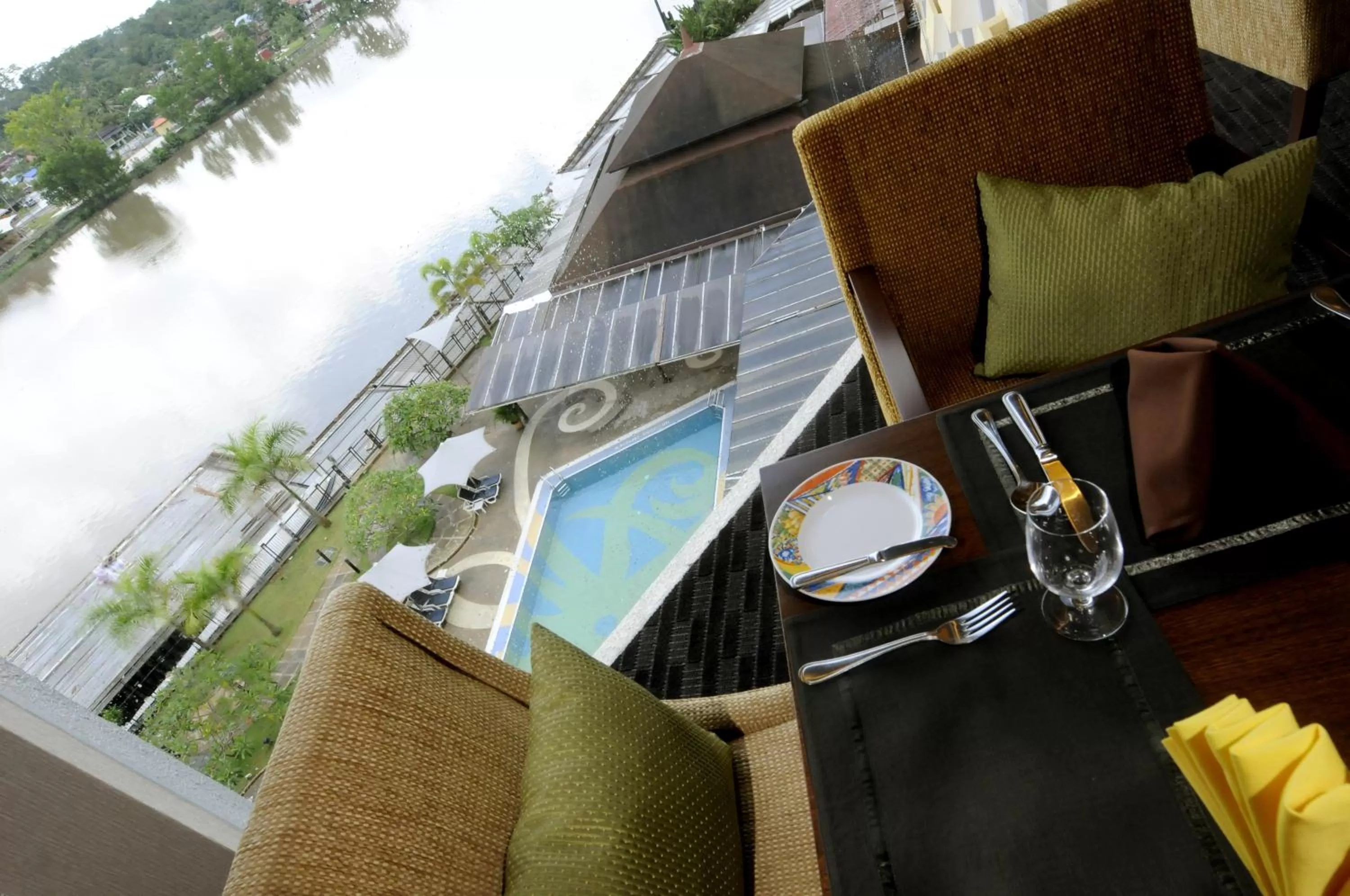 Lounge or bar in Grand Margherita Hotel