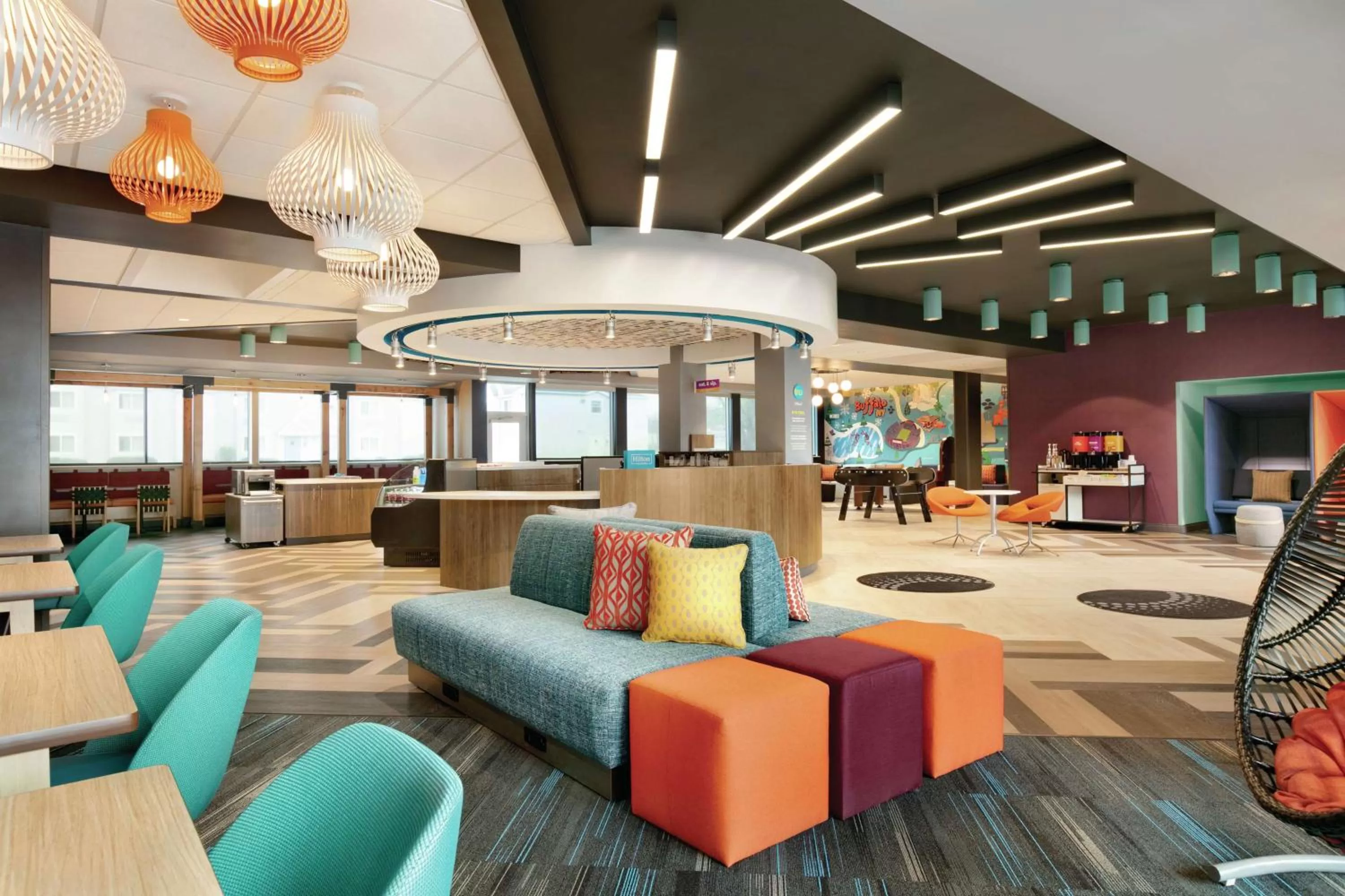 Lobby or reception in Tru By Hilton Williamsville Buffalo Airport