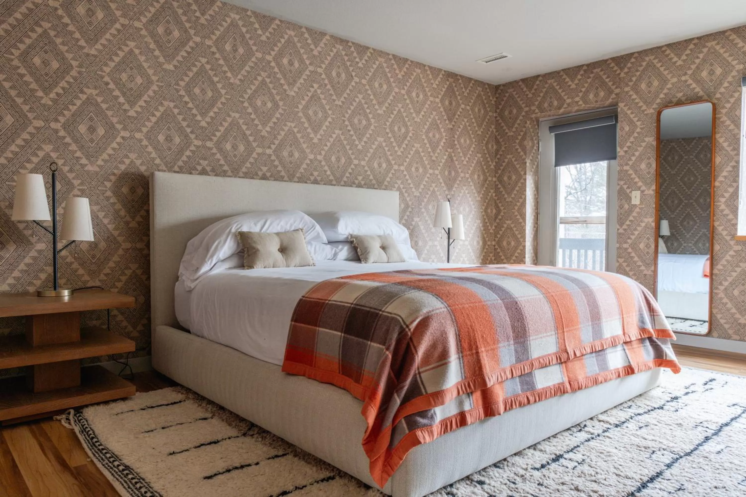 Bedroom, Bed in Hunter Lodge, a Bluebird by Lark