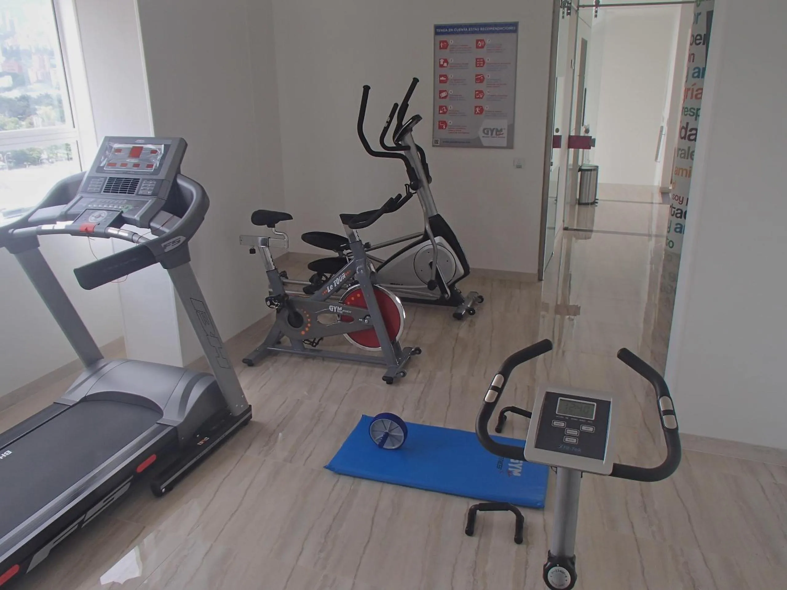 Fitness centre/facilities in Hotel Sixtina Plaza Medellin