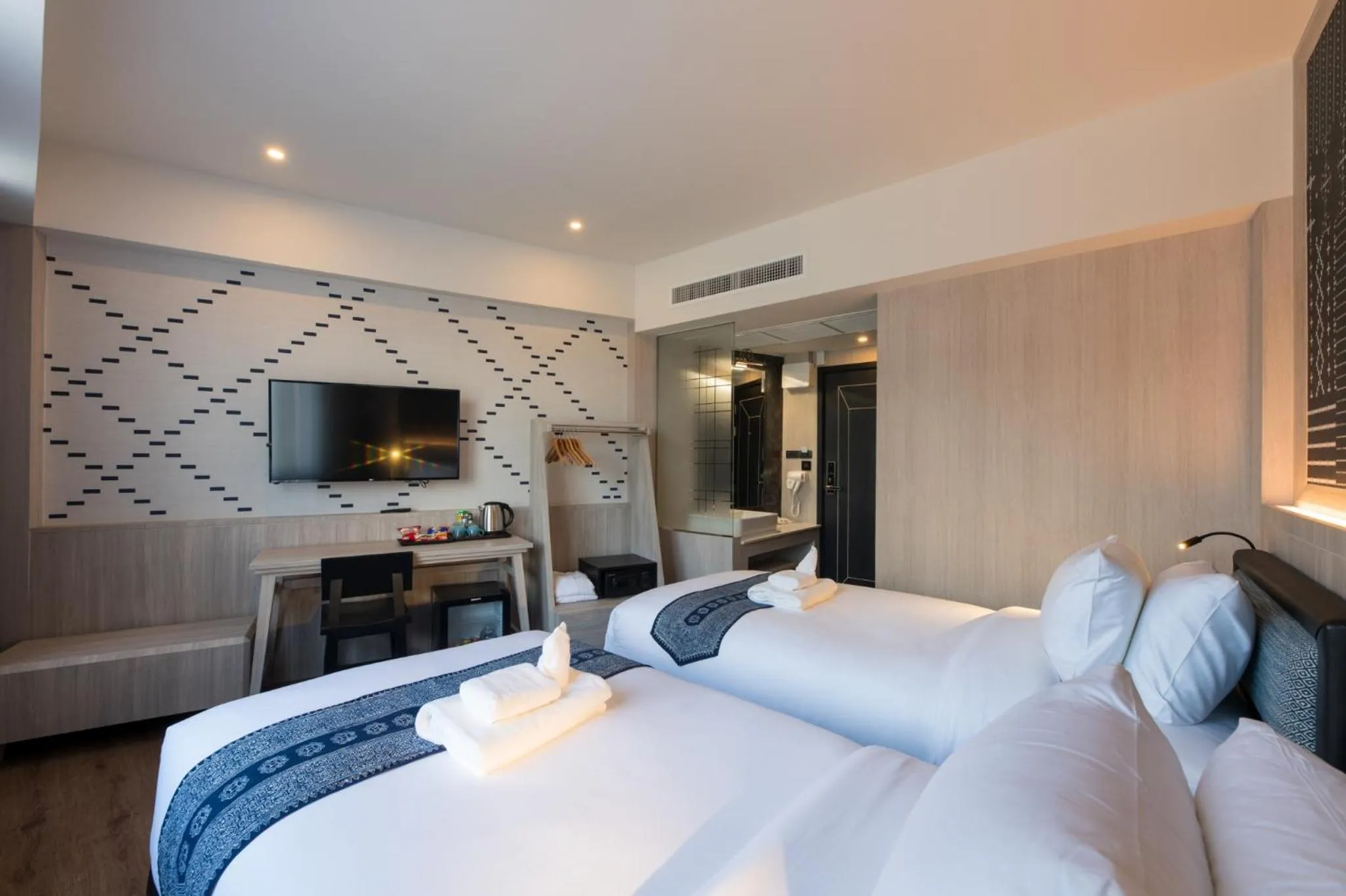 TV and multimedia, Bed in Salee Boutique Hotel