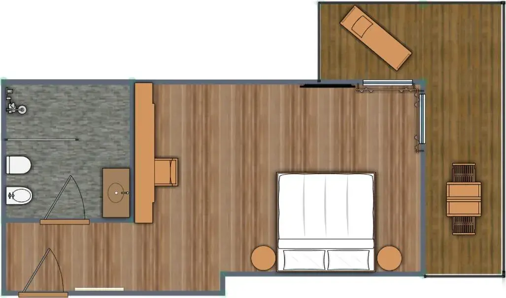 Deluxe Twin Room in Cristallo Sport & Wellness Hotel Deluxe Twin Room in Cristallo Sport & Wellness Hotel