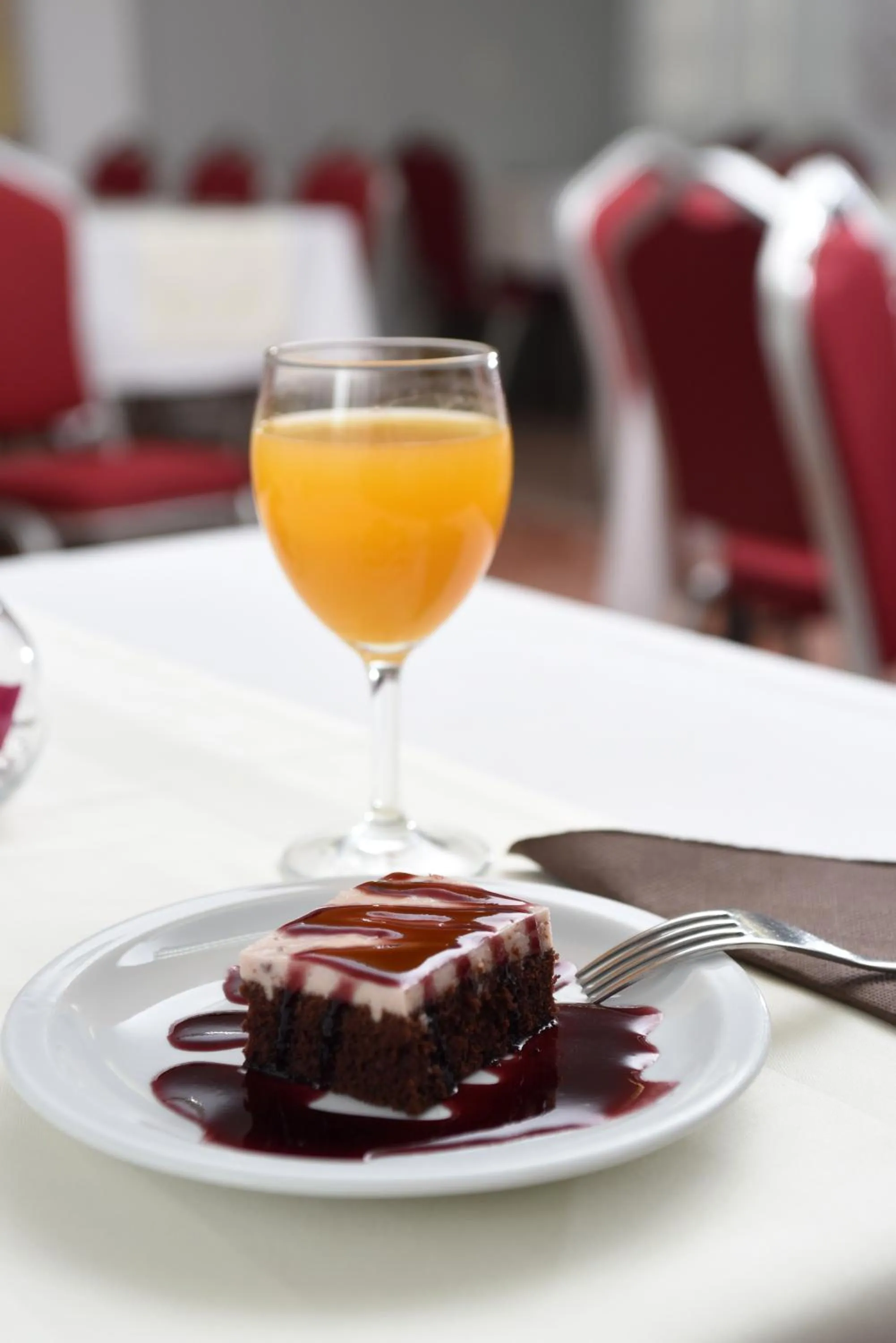 Buffet breakfast in Hotel Neboder