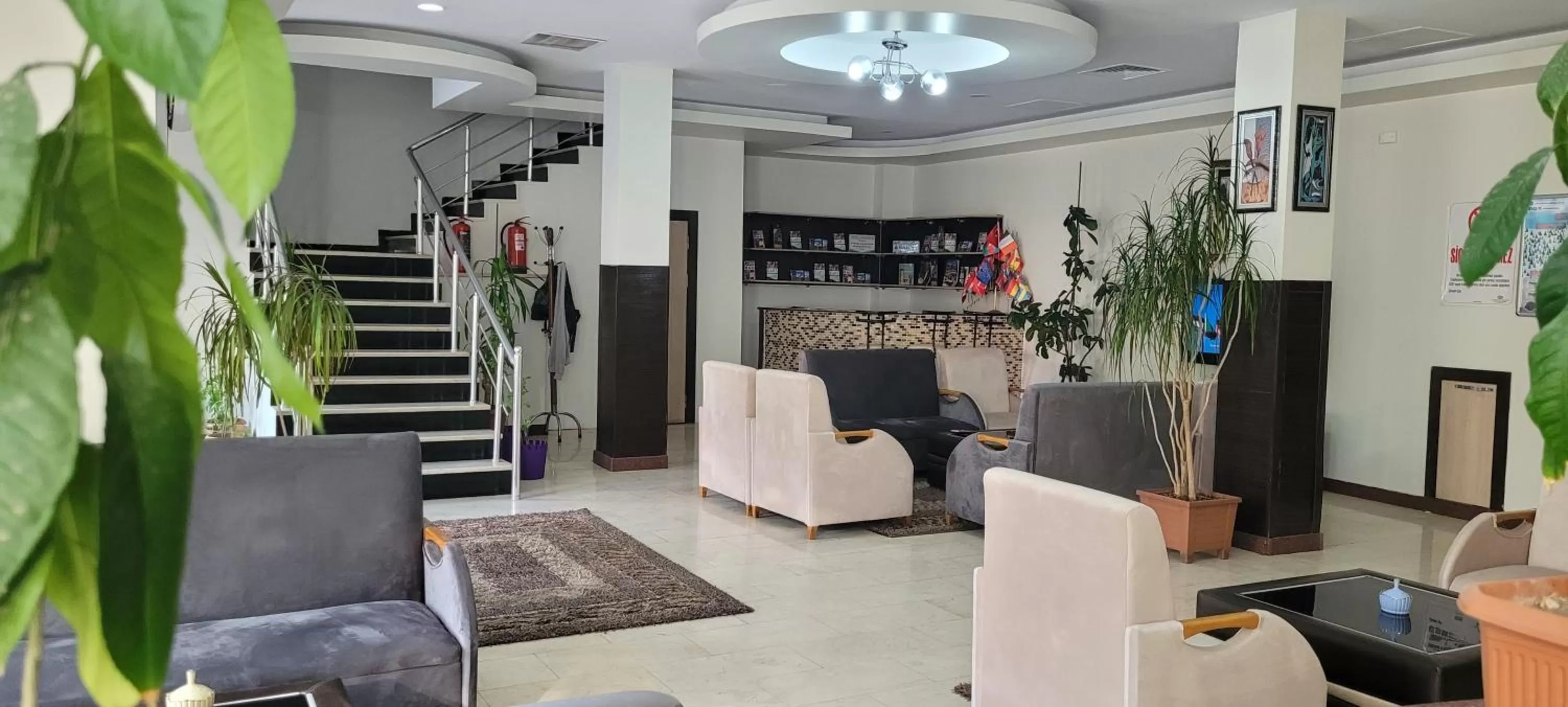 Library, Lobby/Reception in Güngören Hotel