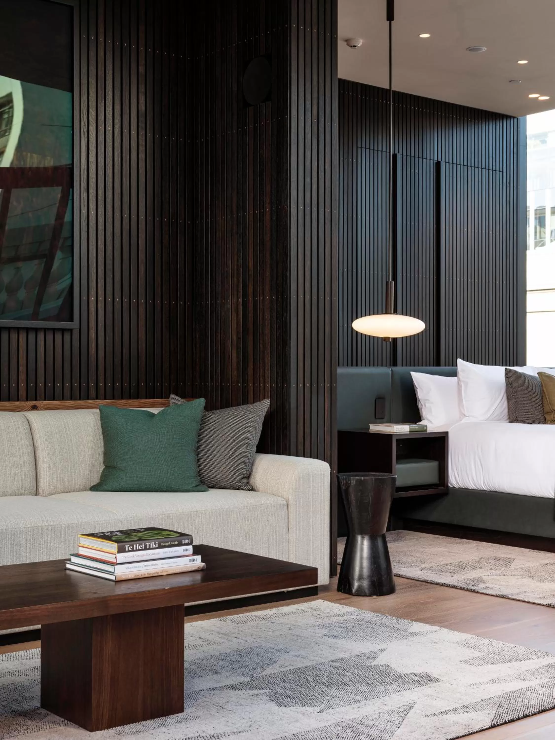 Living room in The Hotel Britomart