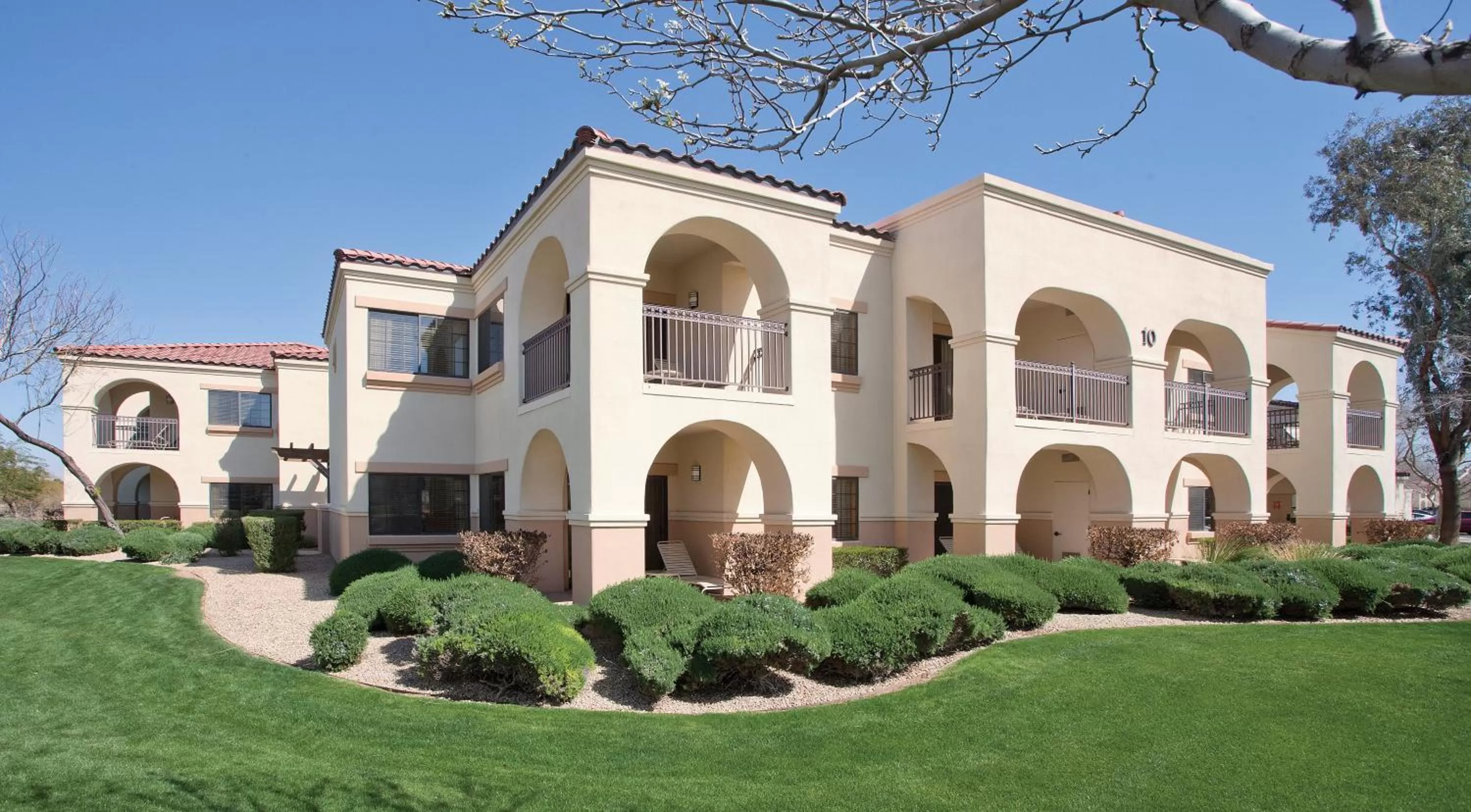 Property building in The Legacy Golf Resort