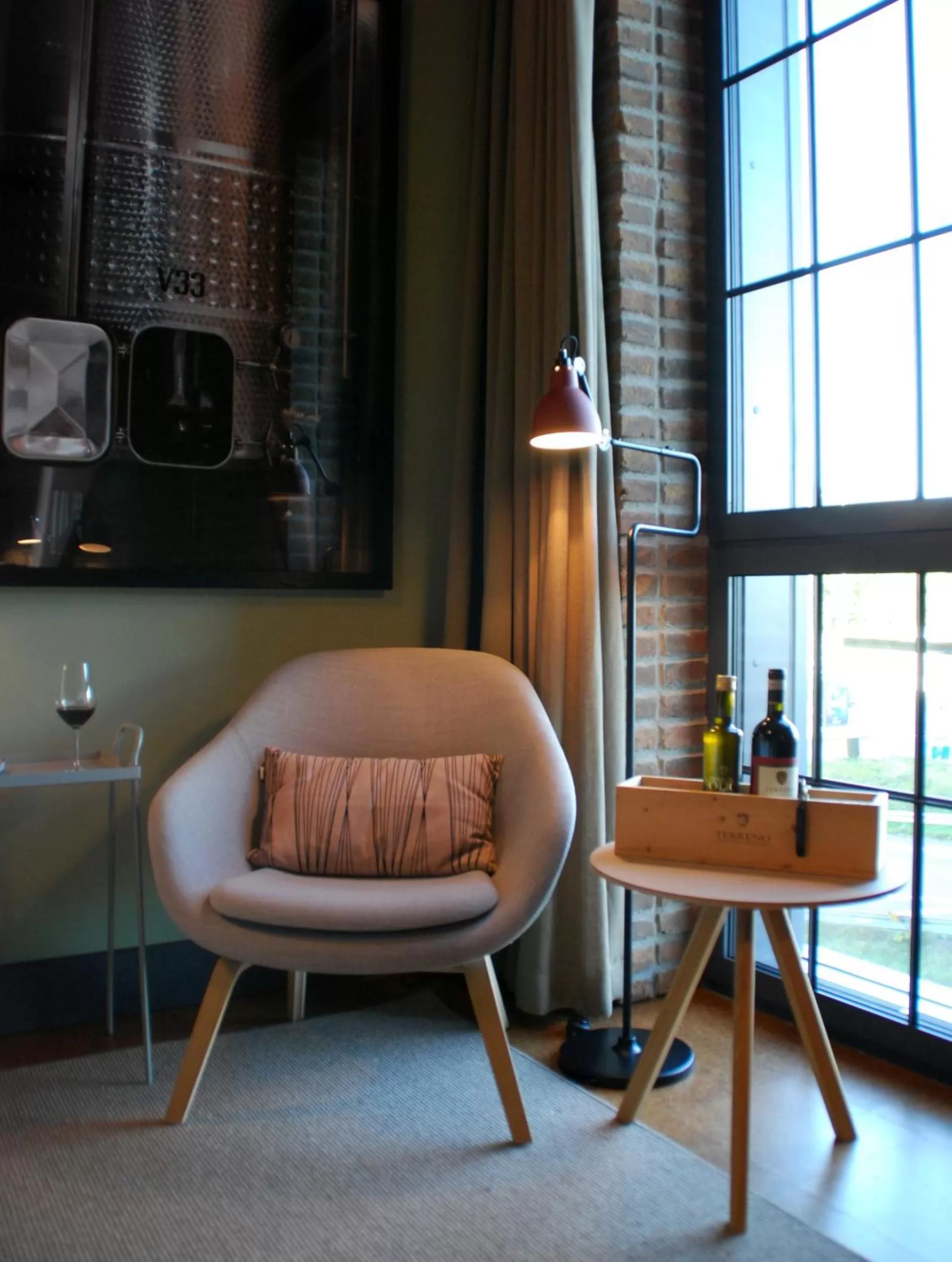 Decorative detail in The Winery Hotel, WorldHotels Crafted
