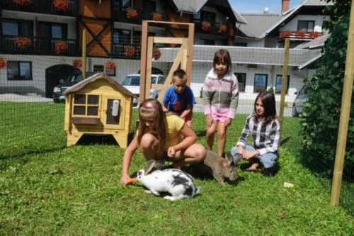 People in Hotel Tripič, restaurant and pizzeria
