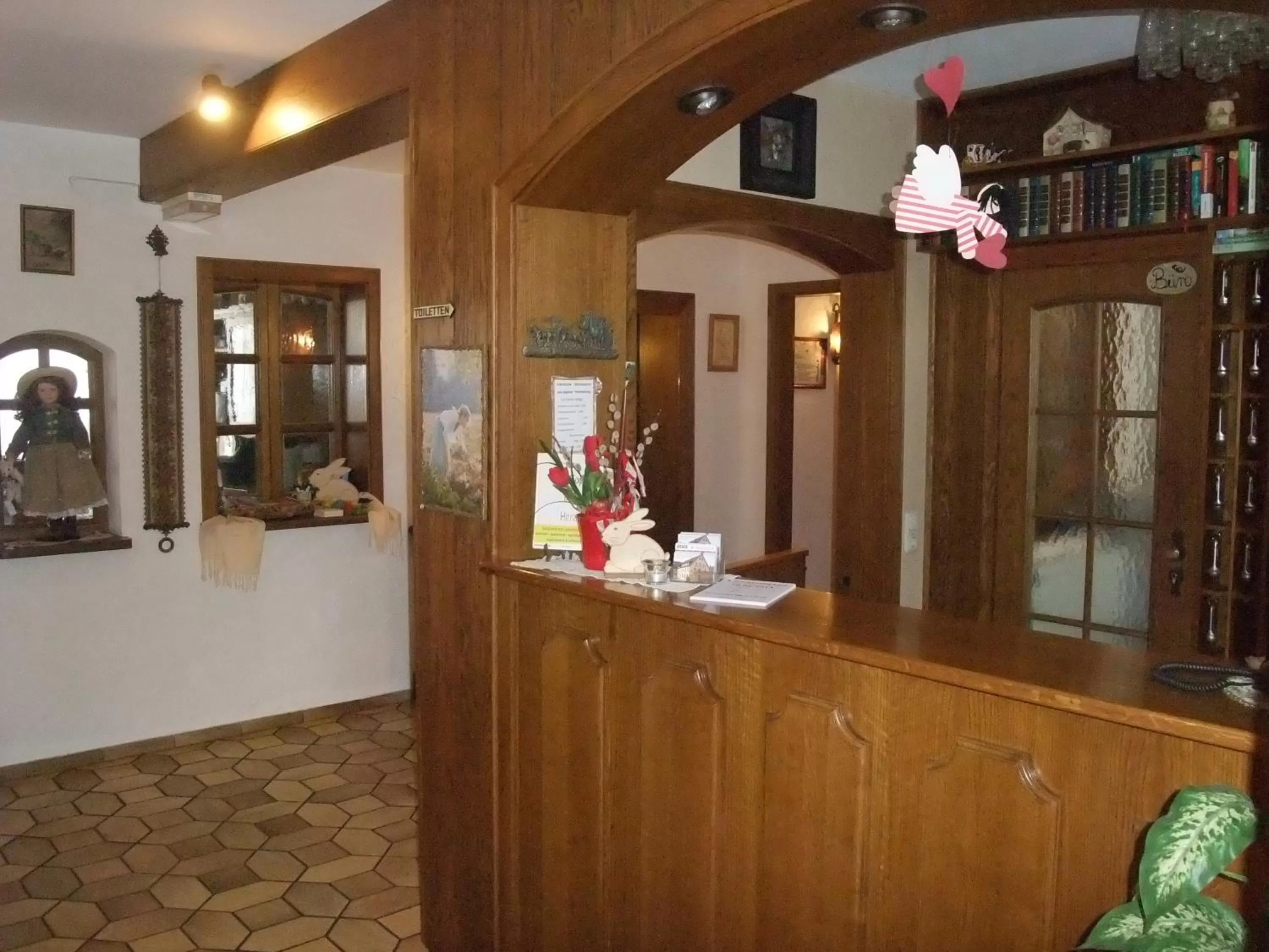 Lobby or reception in Gasthof Alte Post