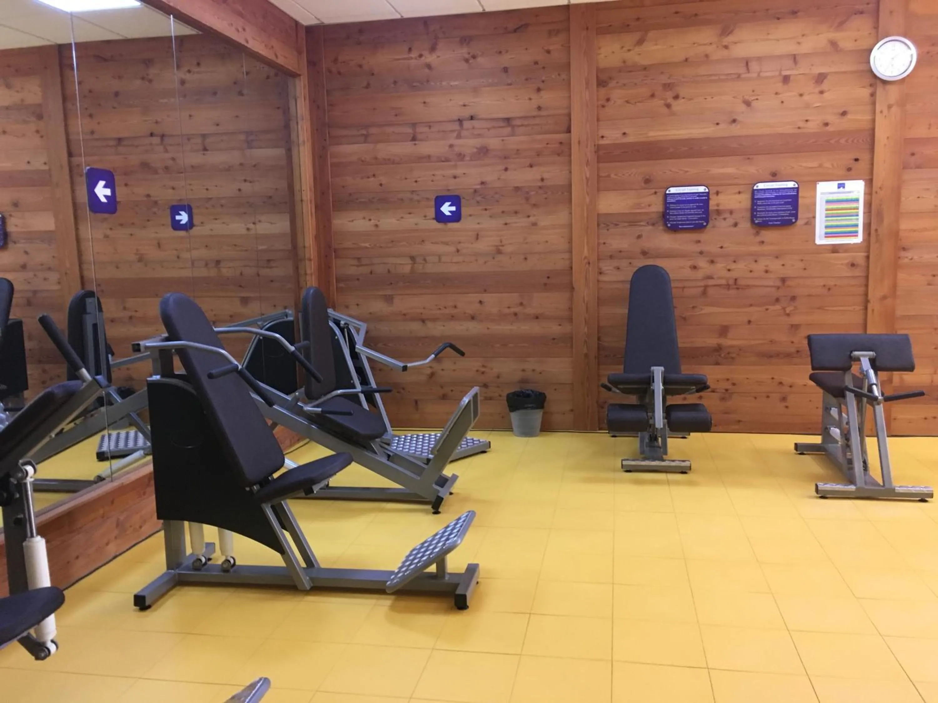 Fitness centre/facilities in Hôtel Les Bains d'Ovronnaz