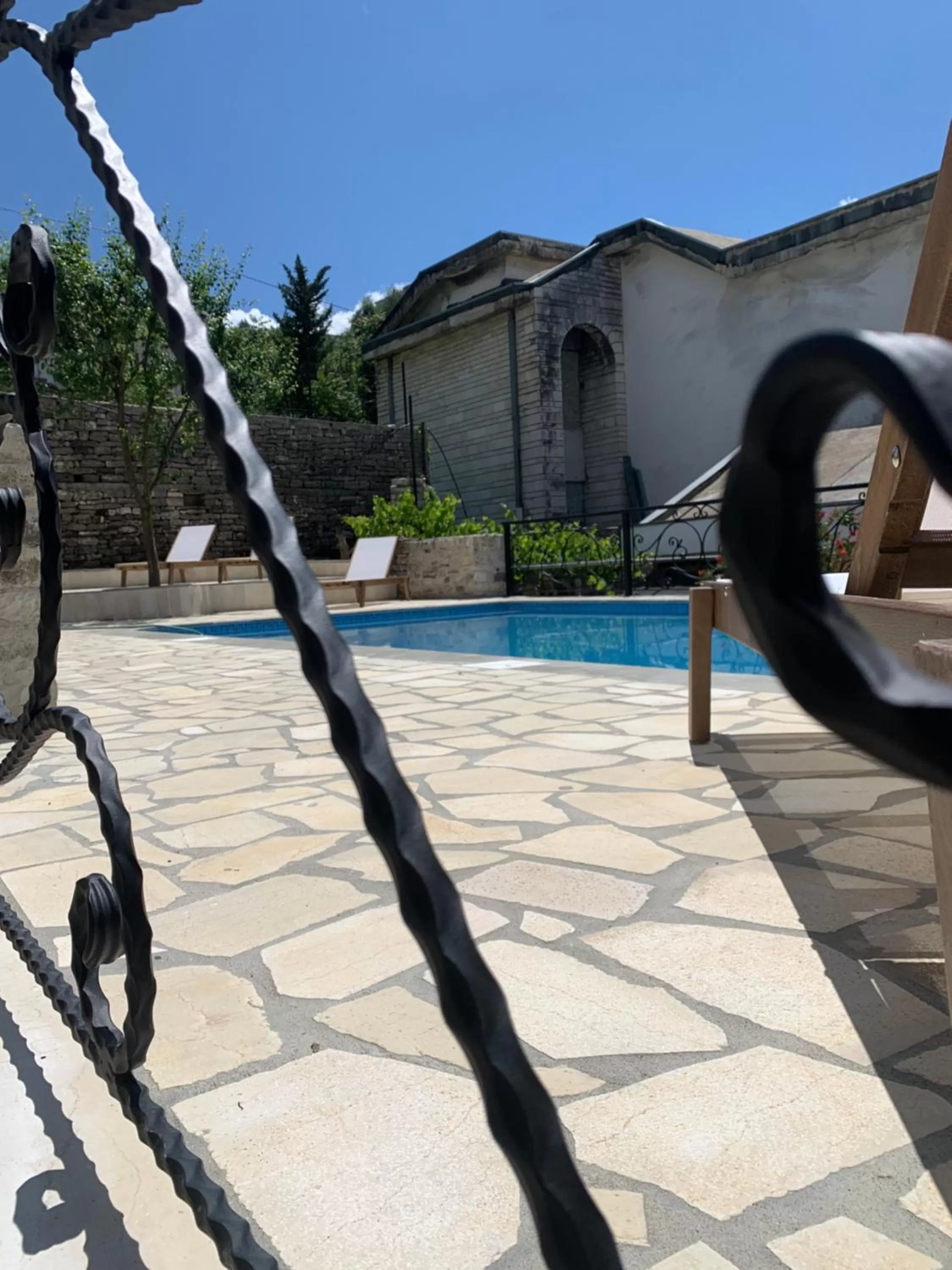 Swimming Pool in Hotel Gjirokastra