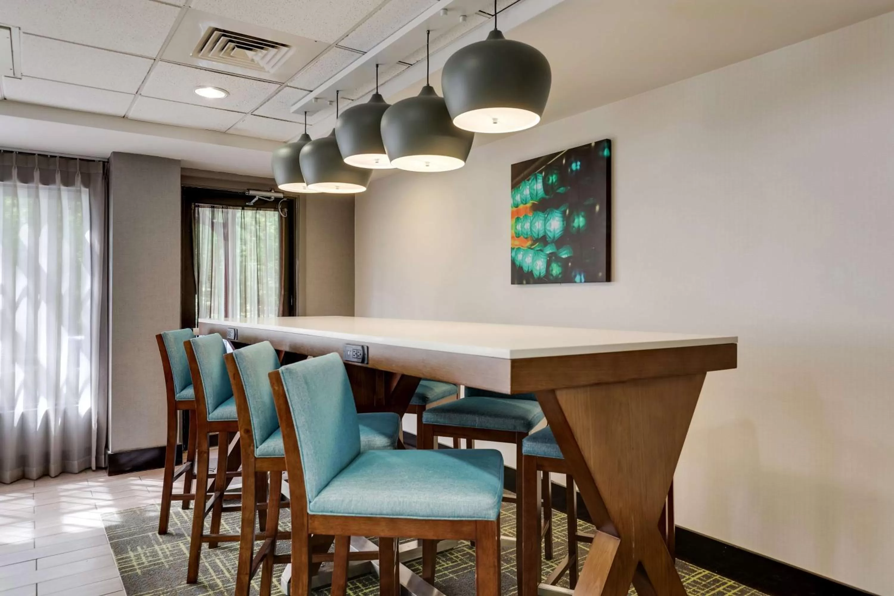 Lobby or reception in Hampton Inn Cumming