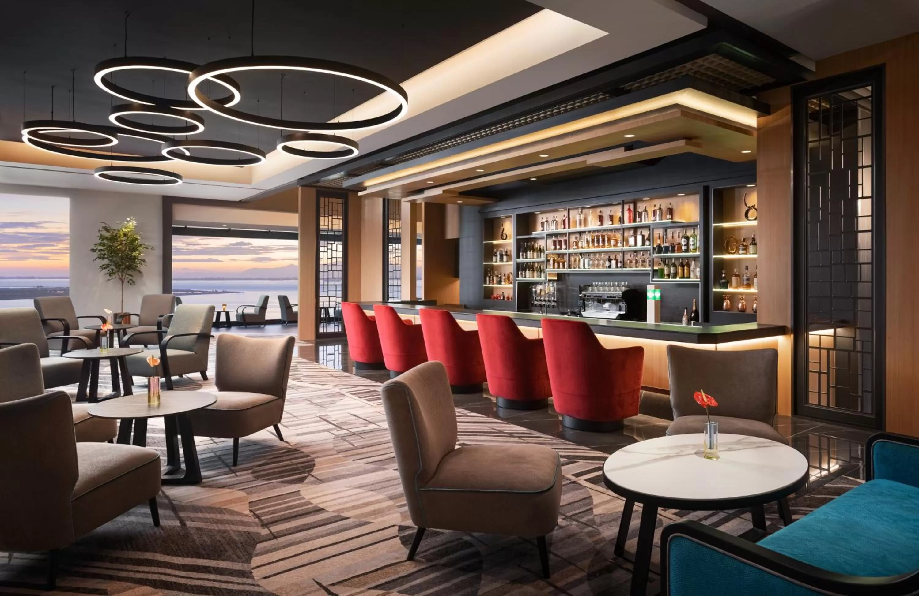 Lounge or bar in G Hotel Gurney