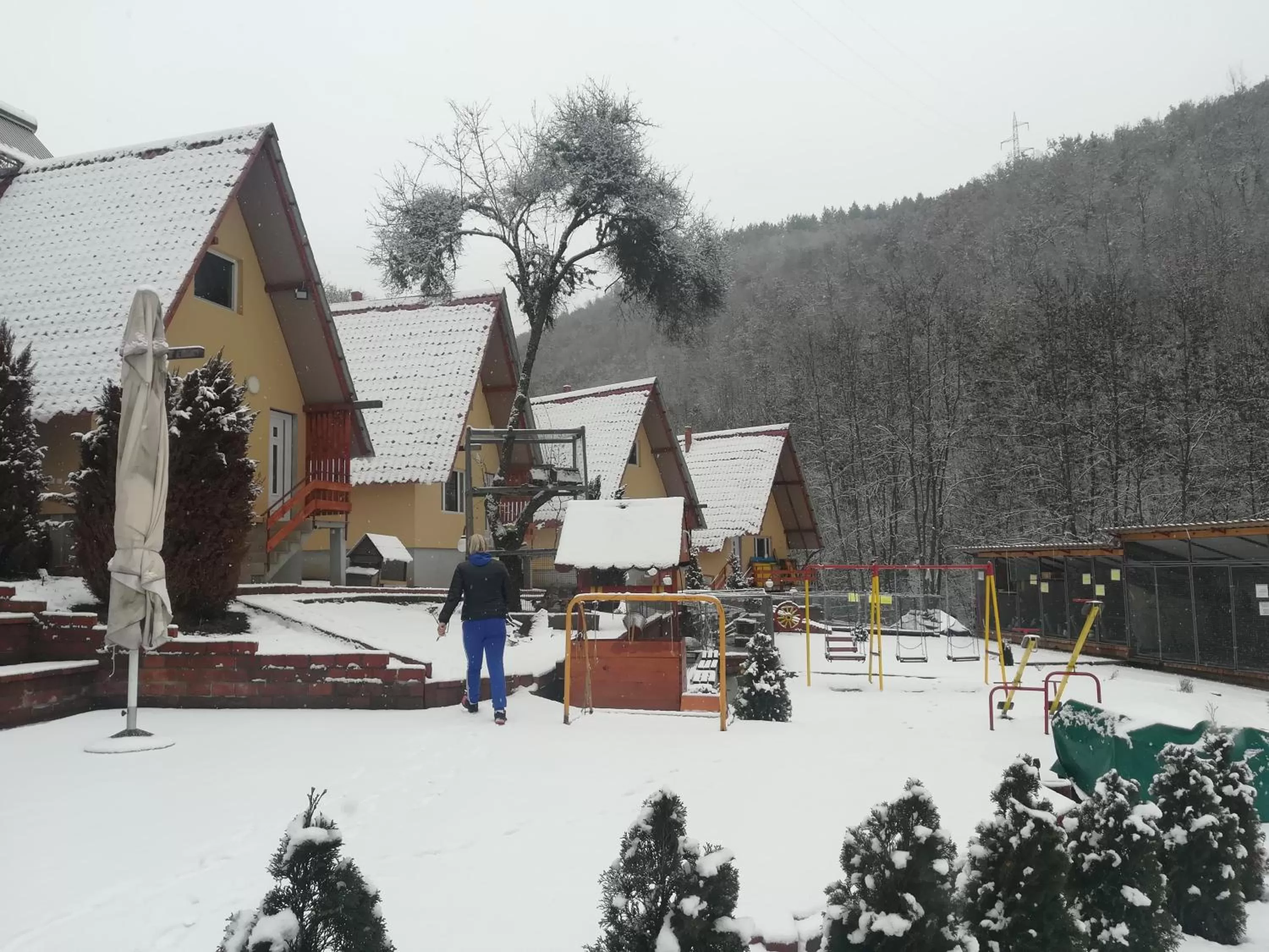 Winter in Etno selo Vile Jefimija, selo Preobrazenje, Vranje