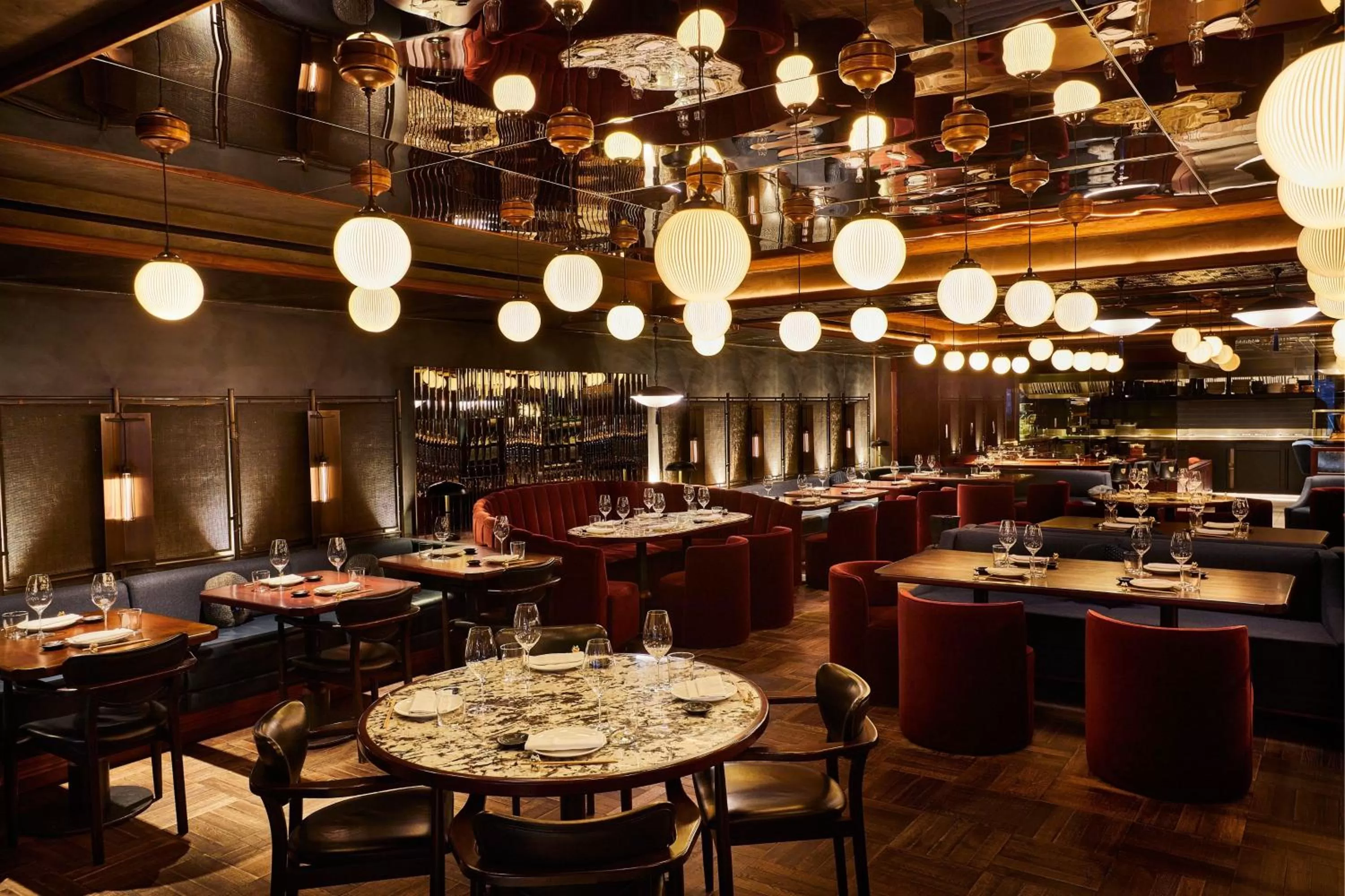 Restaurant/places to eat in London Marriott Hotel Grosvenor Square