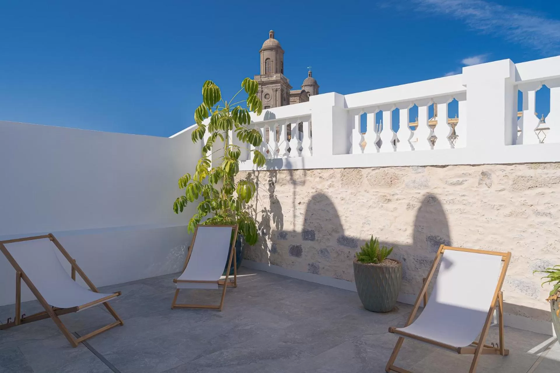 Balcony/Terrace in Boutique Hotel Cordial La Niña de Vegueta
