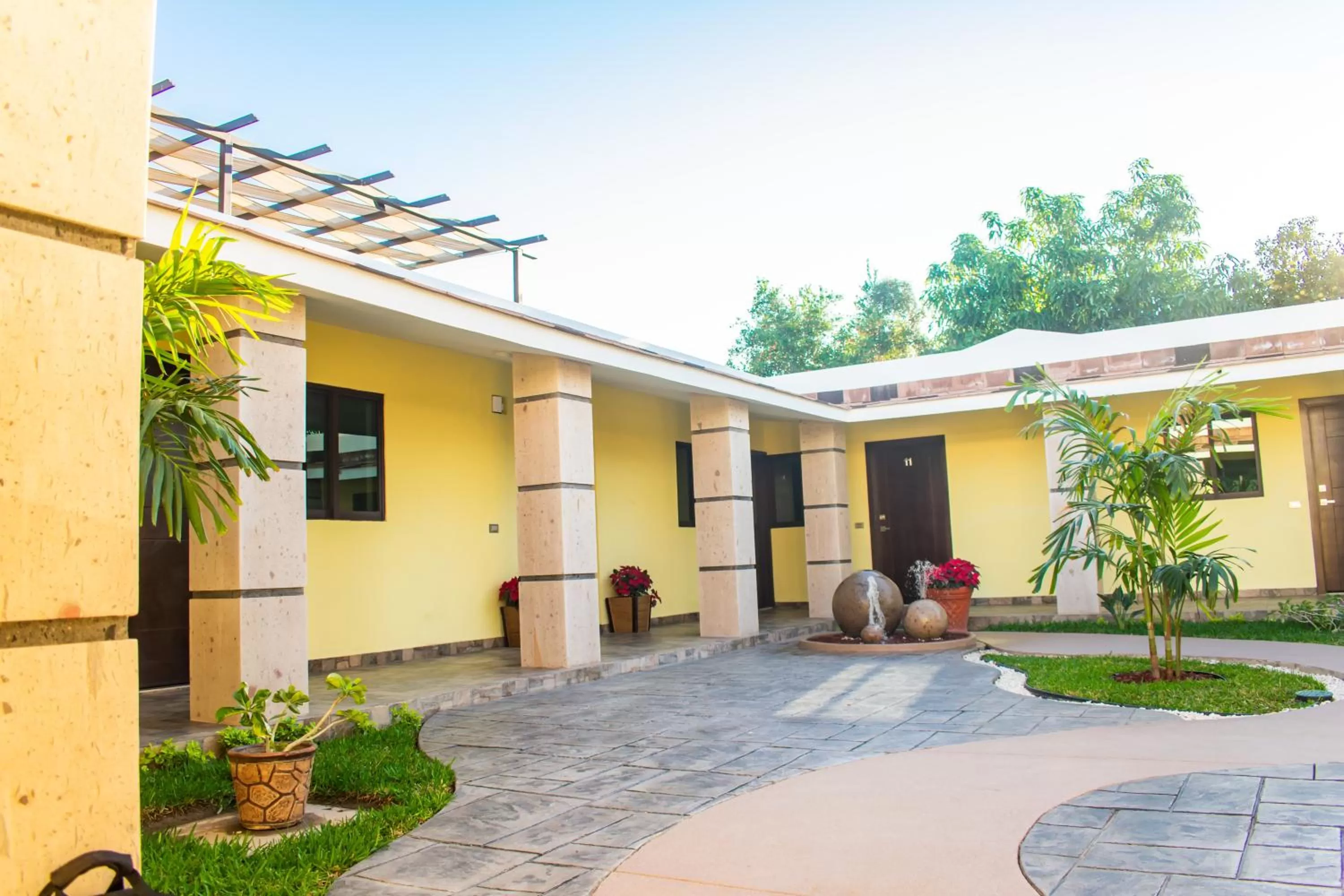 Property building in Hotel EL MILAGRO