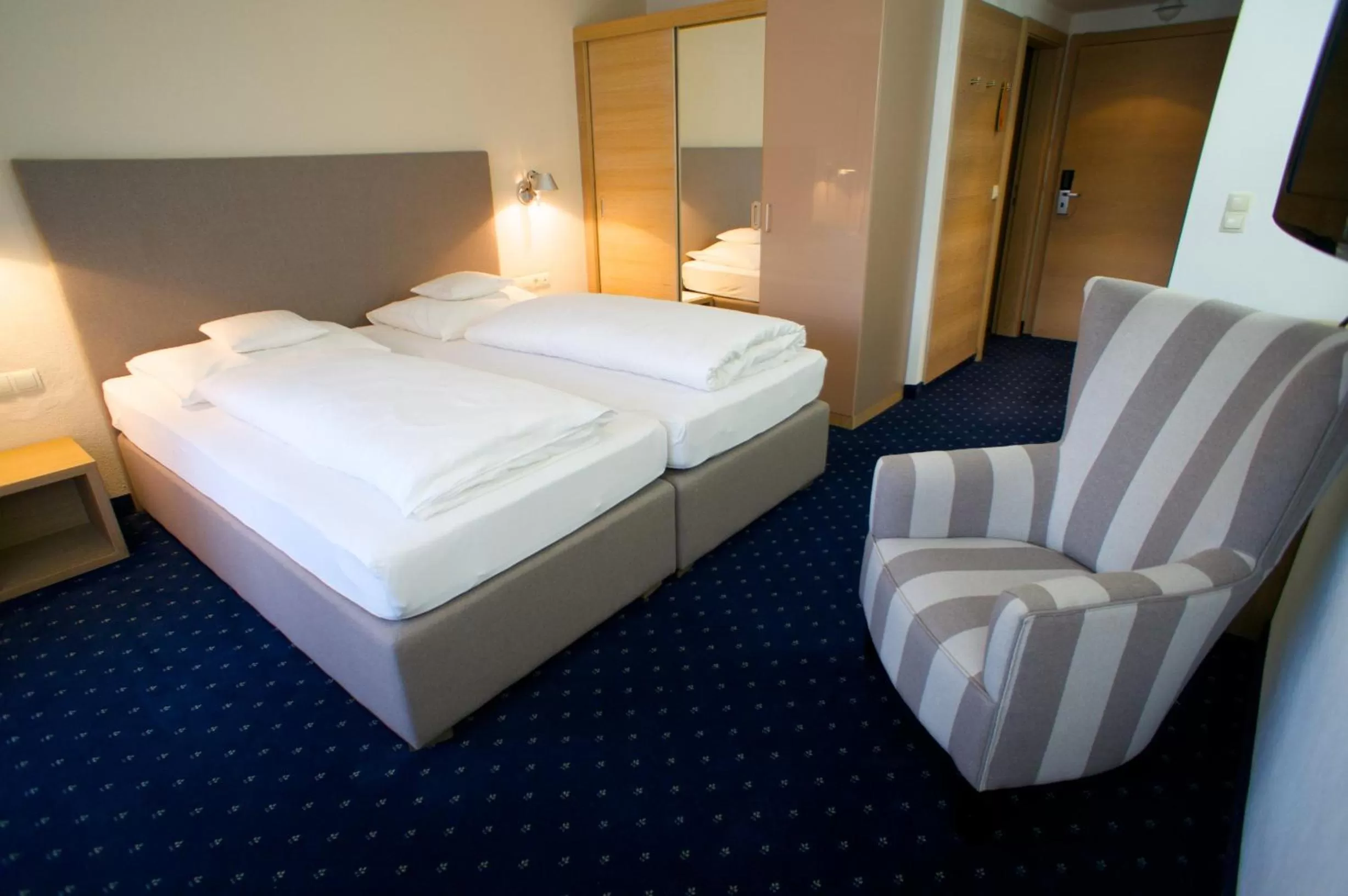Bed in Hotel Seelos