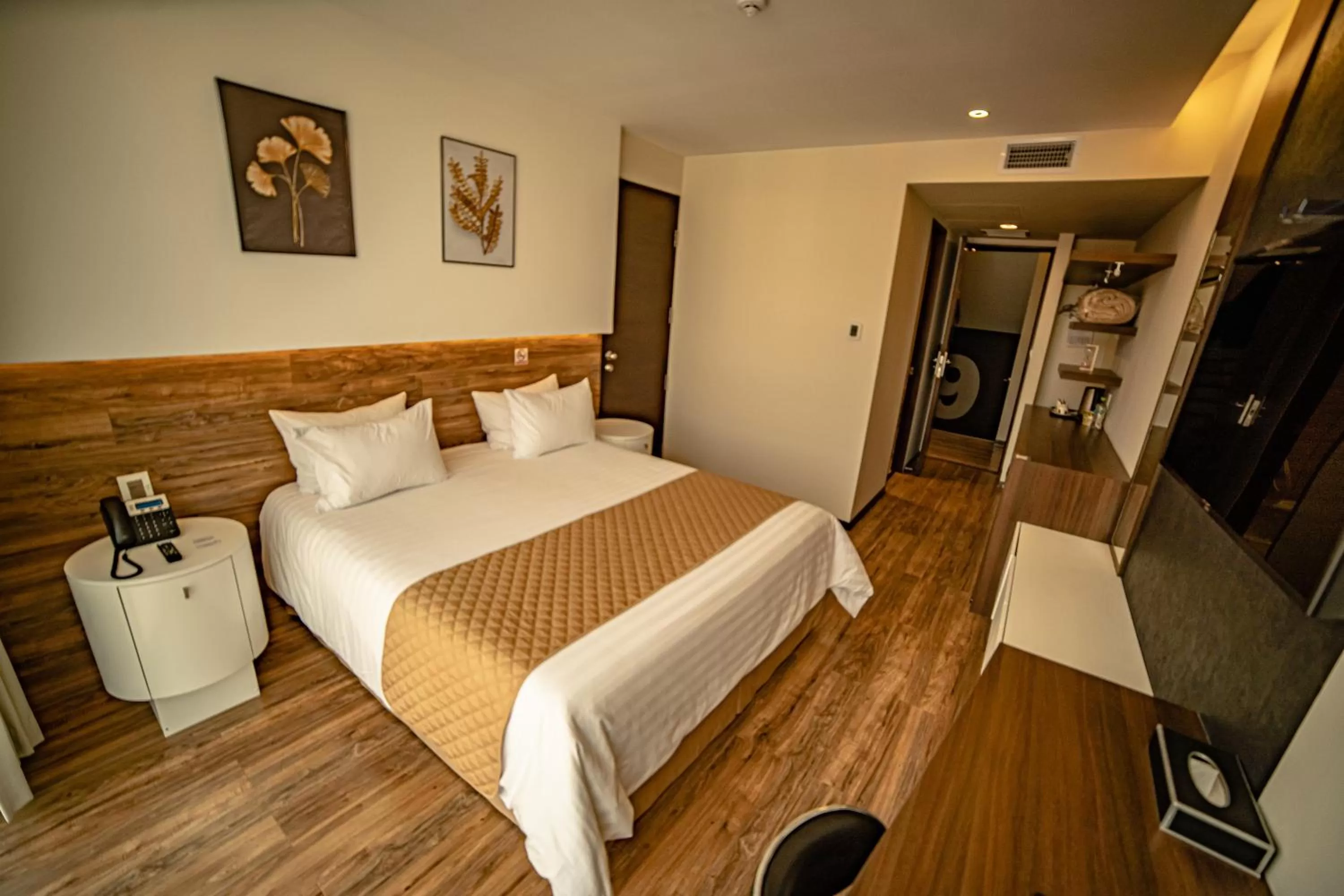 Bed in Hotel Hualimei