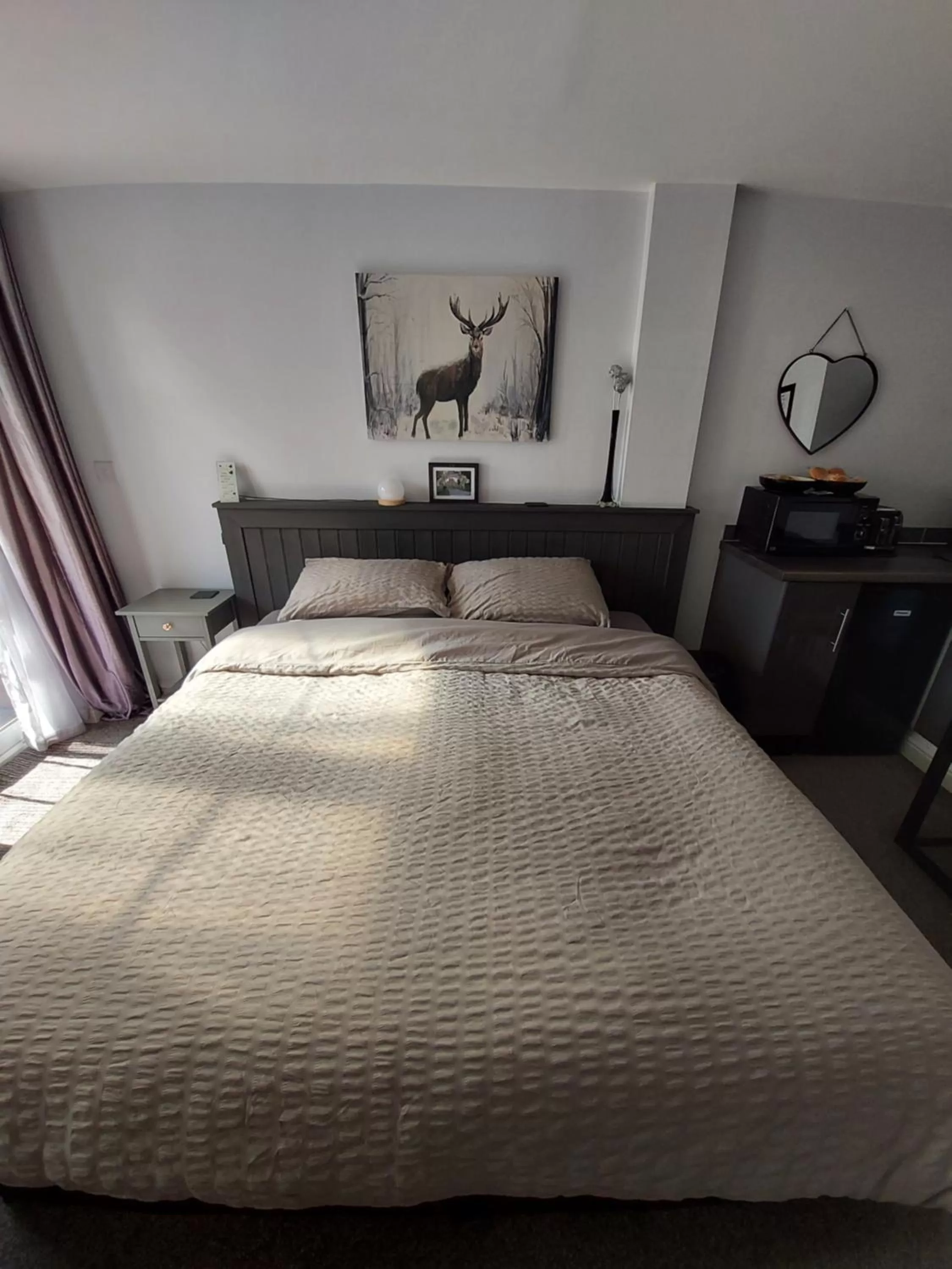 Bed in Hadrians wall studio