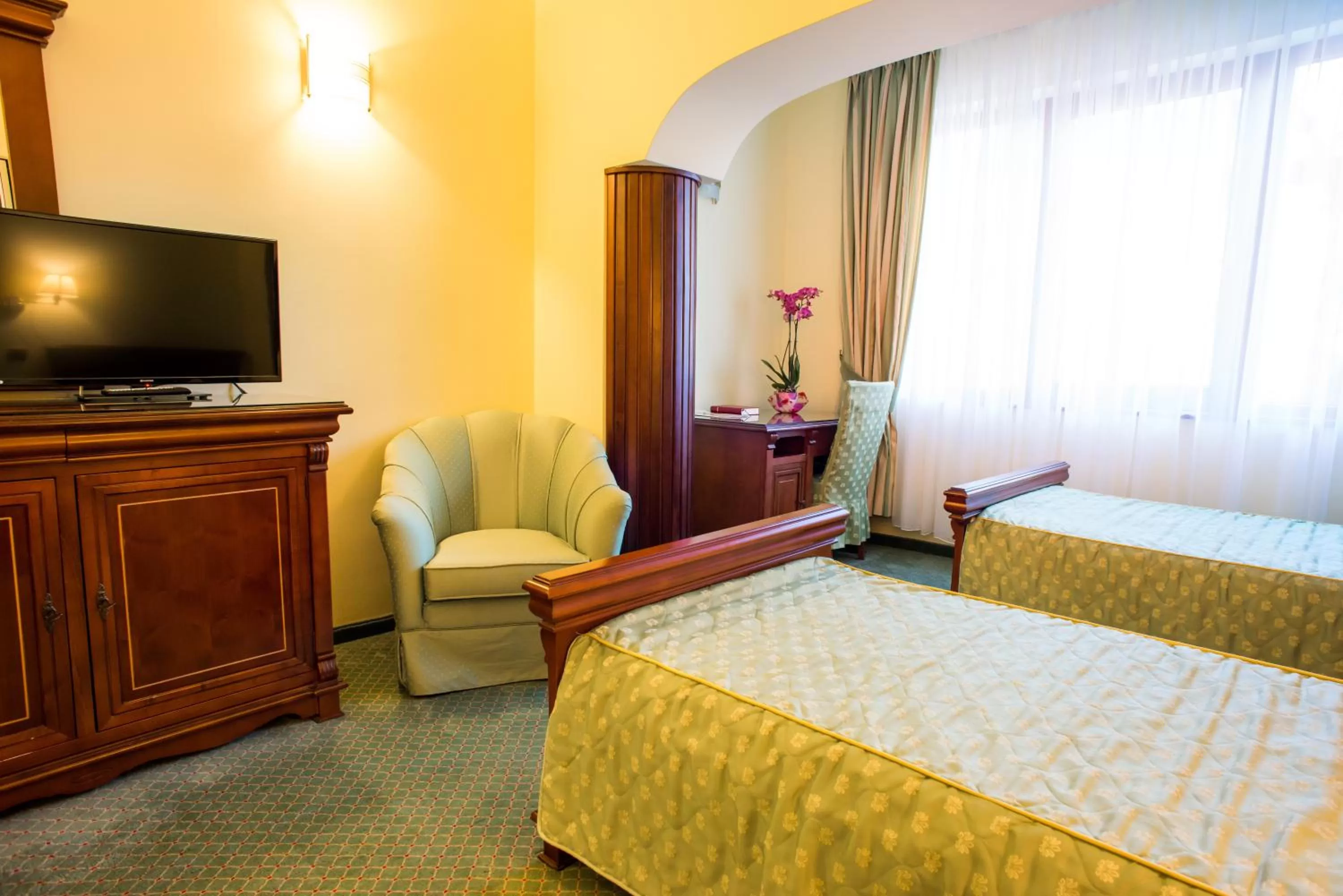 Bed in Hotel Maria