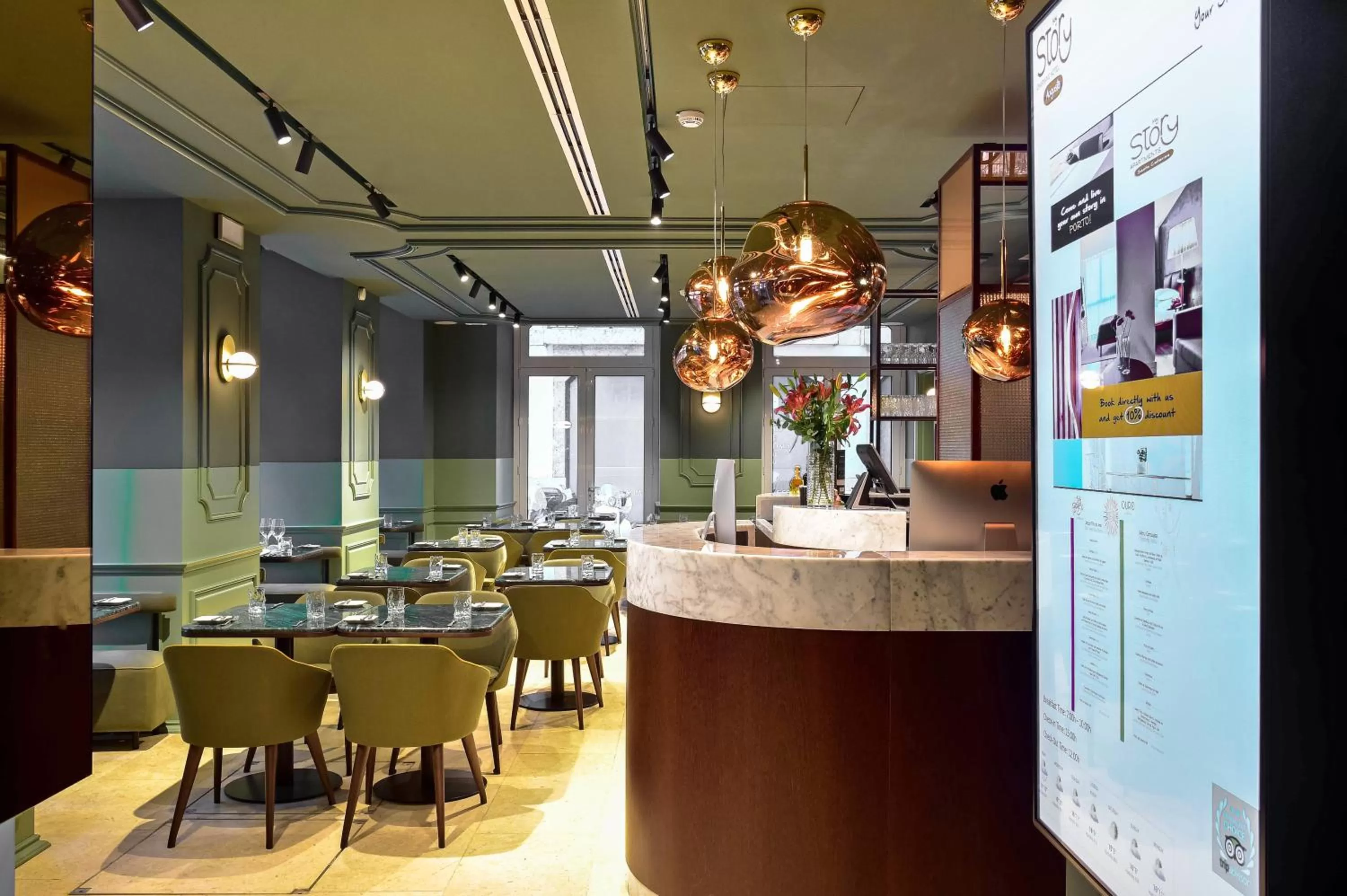 Restaurant/places to eat in My Story Hotel Augusta