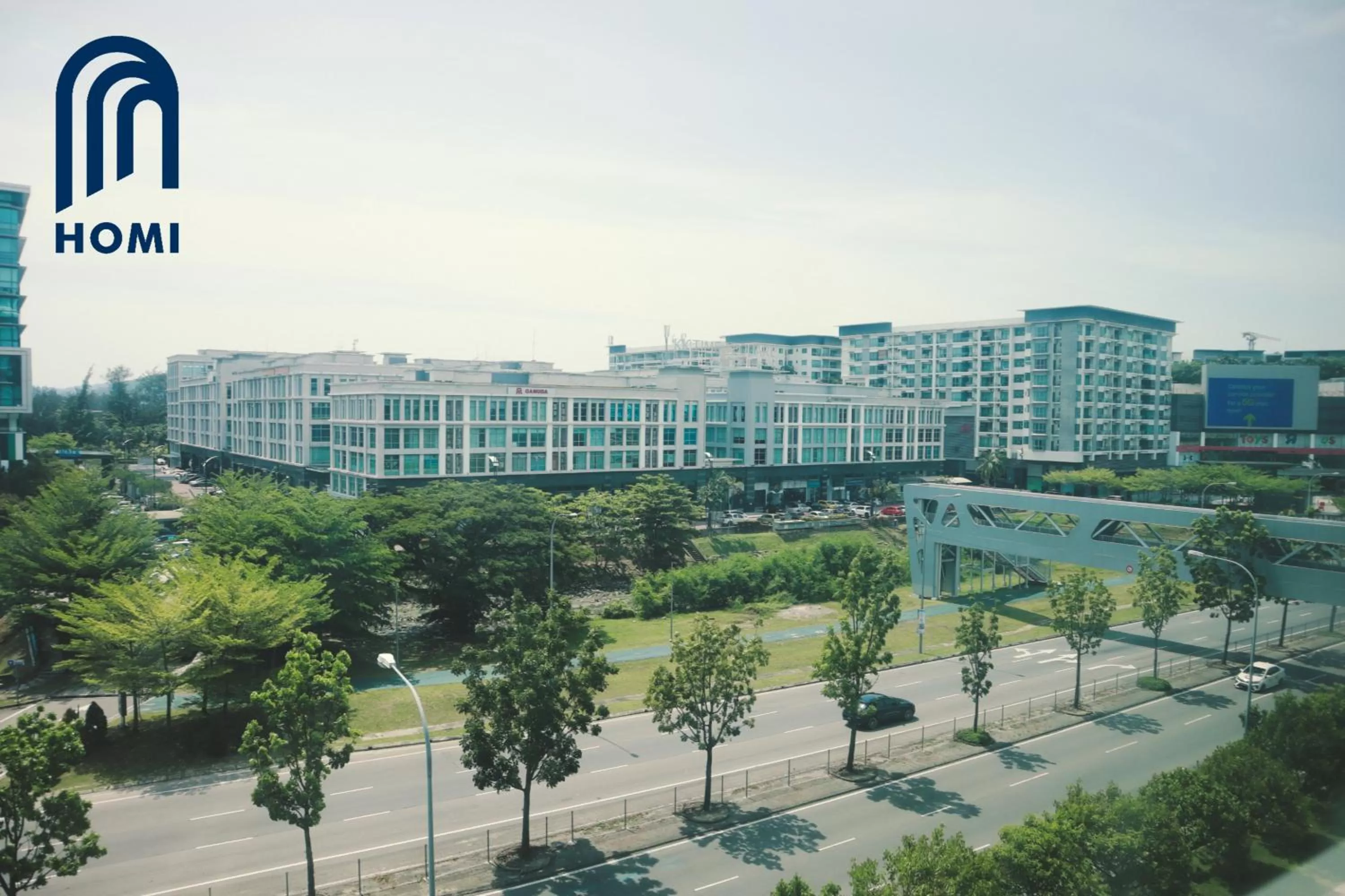 City view in Homi Breeze at Sutera Avenue 和逸微风