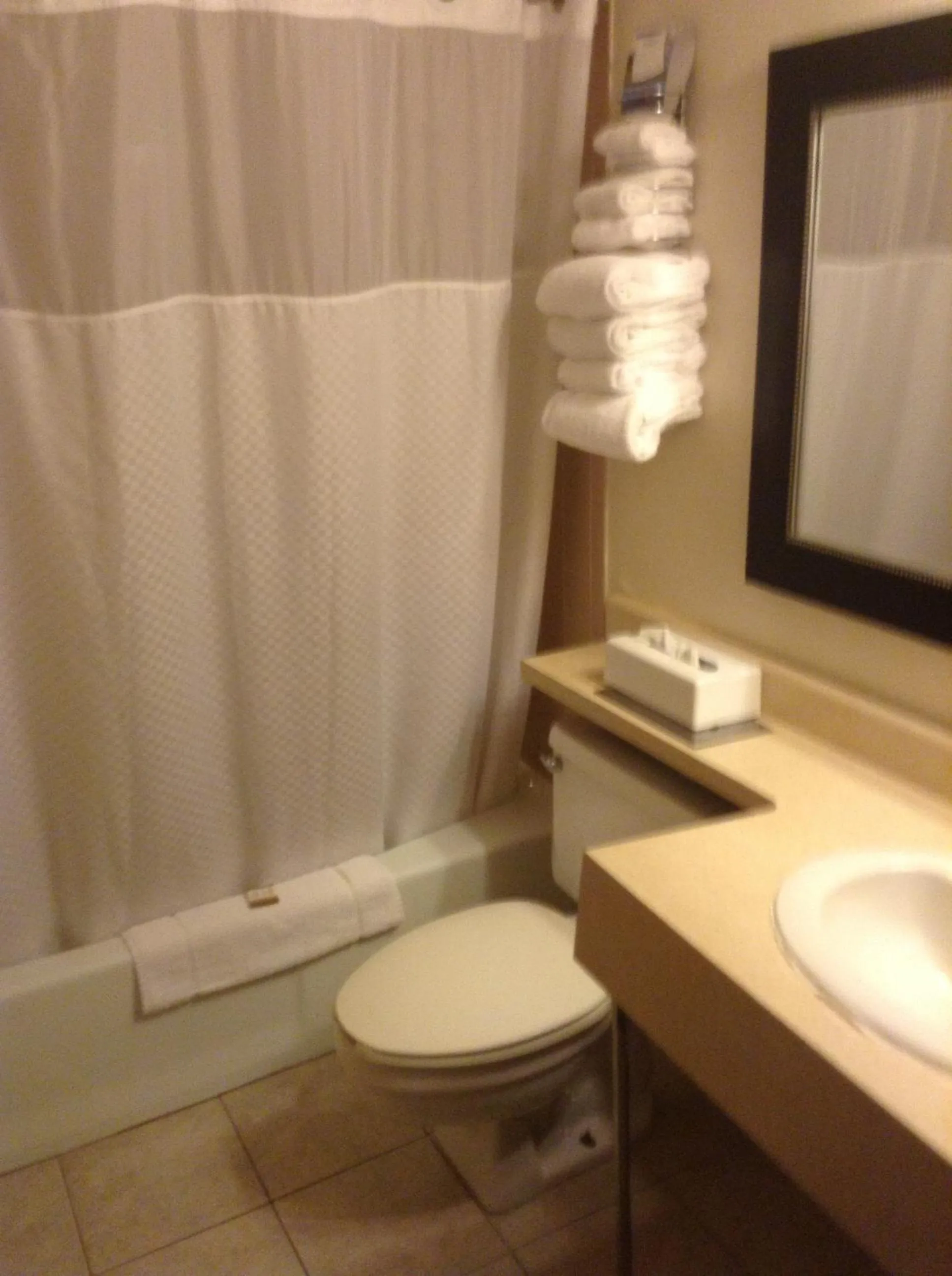 Bathroom in Baymont by Wyndham Dubuque