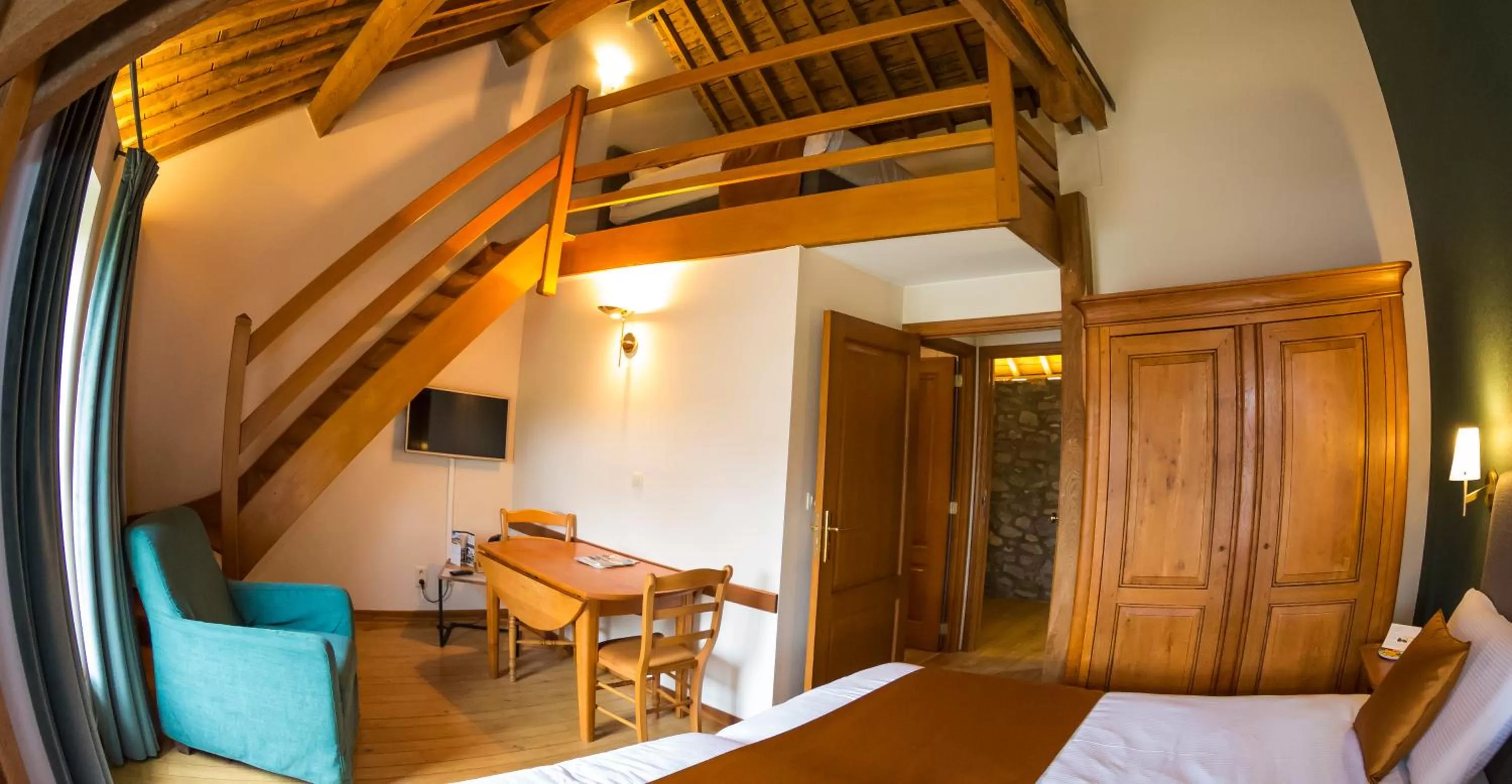 Bedroom, Seating Area in B&B Ferme Château de Laneffe