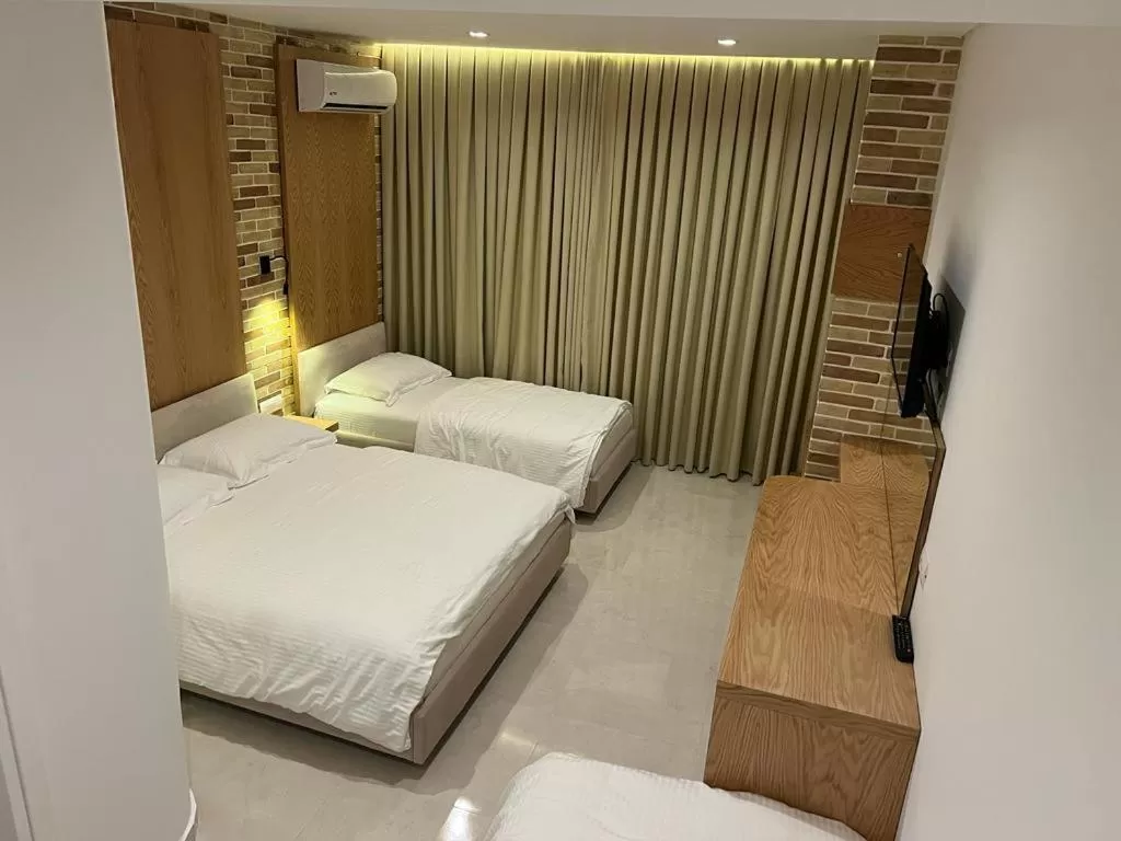 Bed in Hotel Piccolino