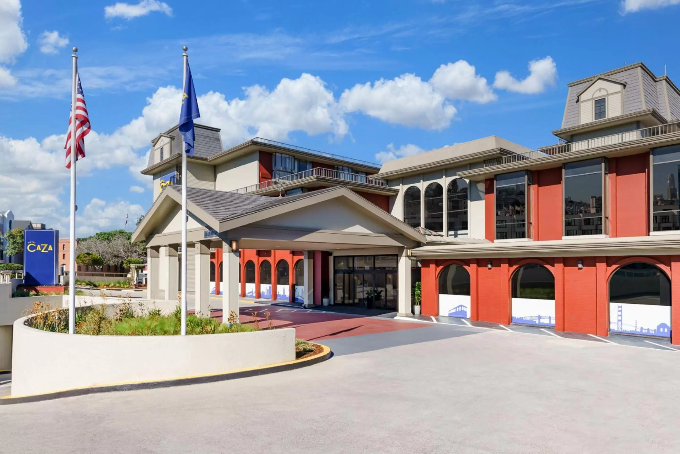 Facade/entrance in Hotel Caza Fisherman's Wharf