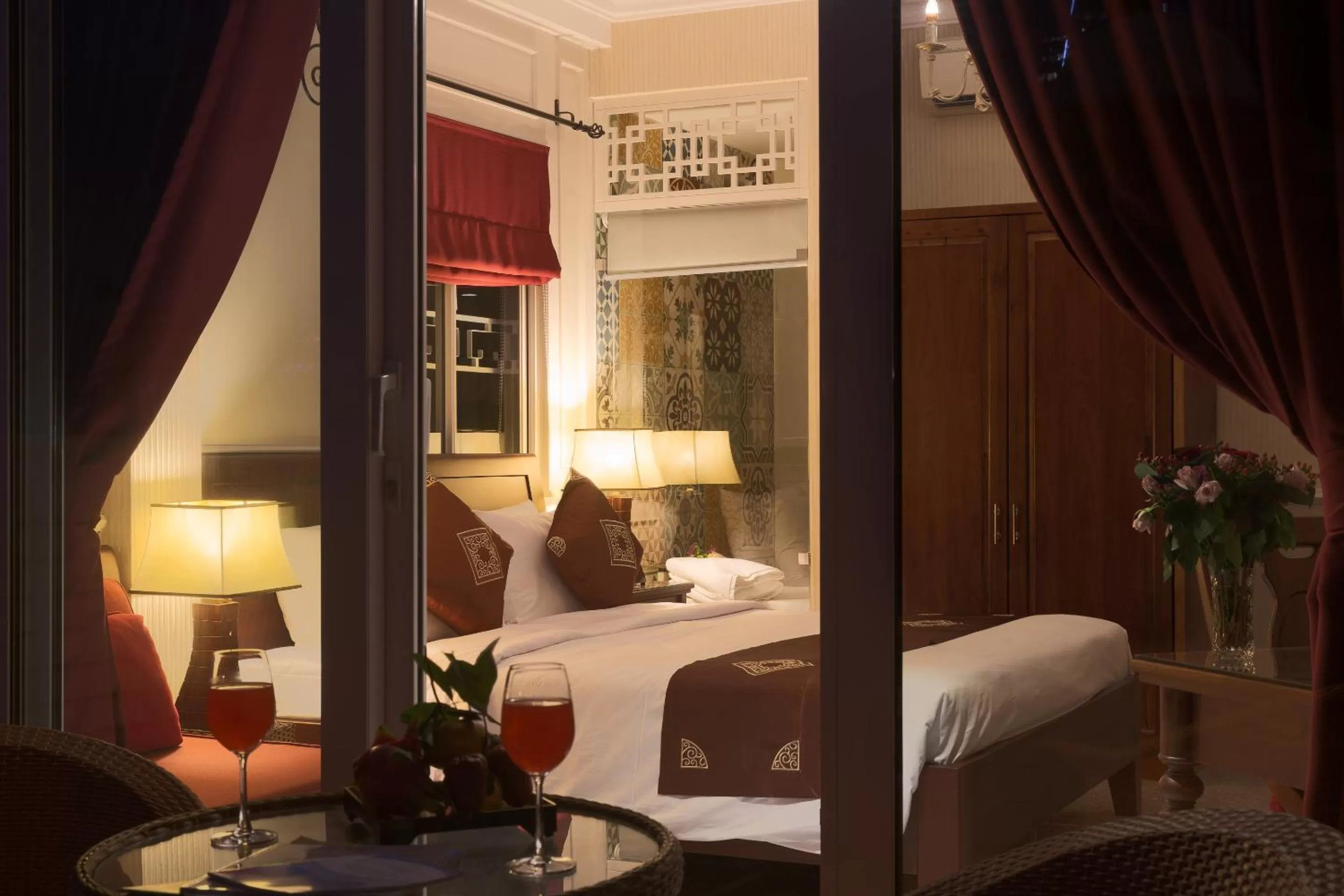 Night, Bed in Ben Thanh Boutique Hotel