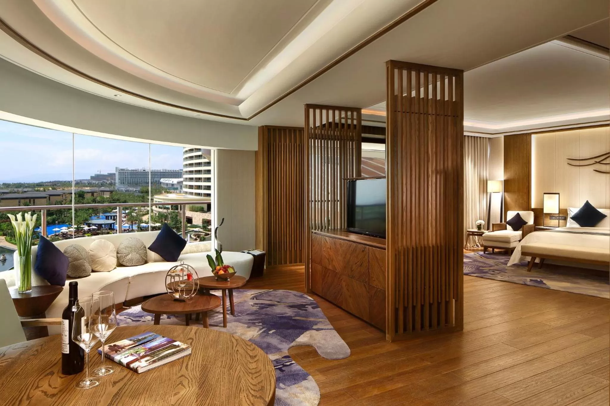 Photo of the whole room, Bed in InterContinental Sanya Haitang Bay Resort by IHG