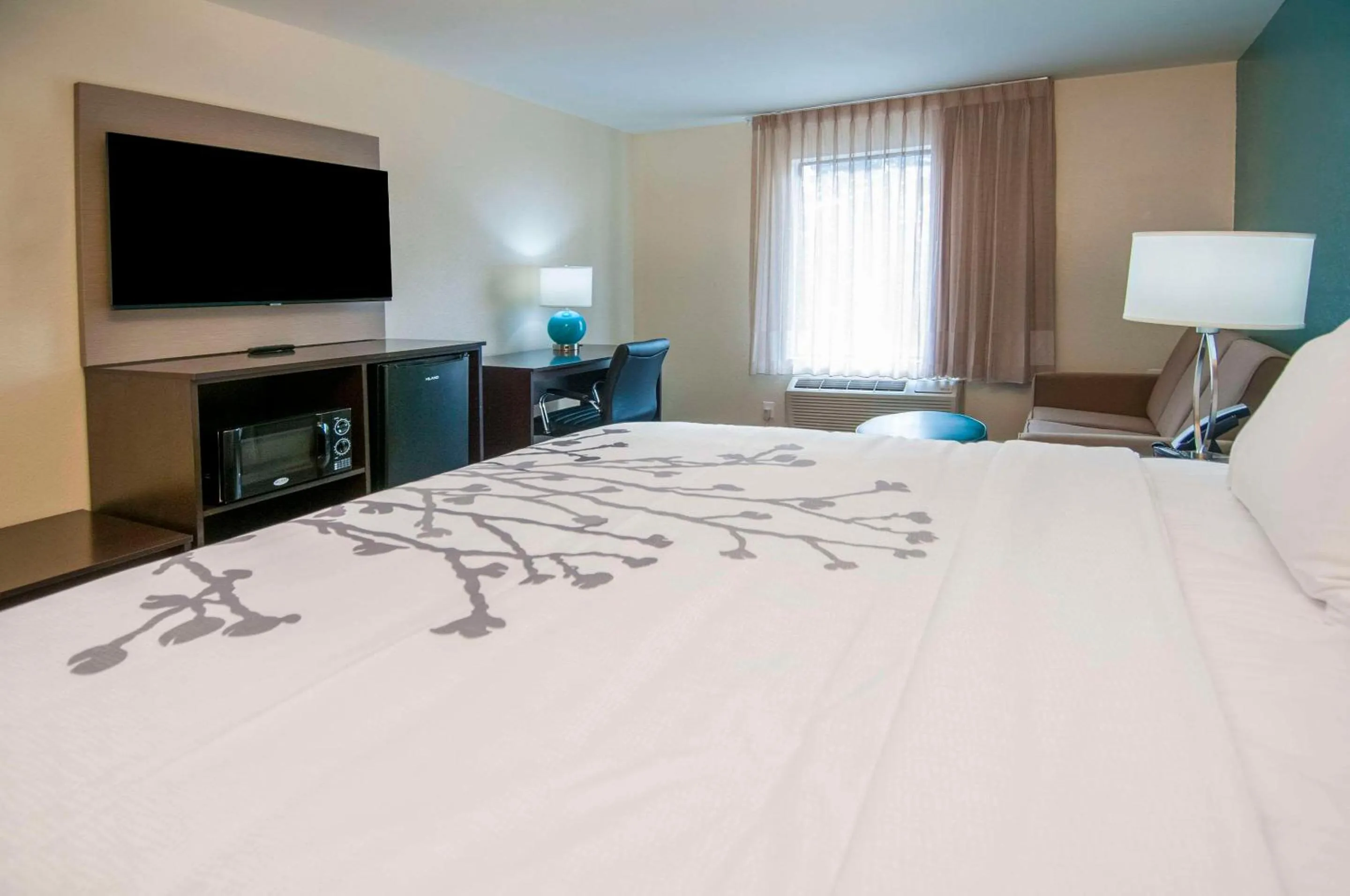 Bedroom, Bed in Sleep Inn & Suites