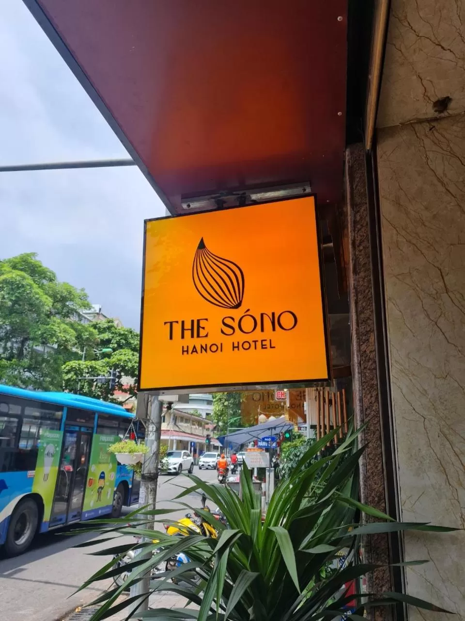 Property building in The Sono Hanoi Hotel