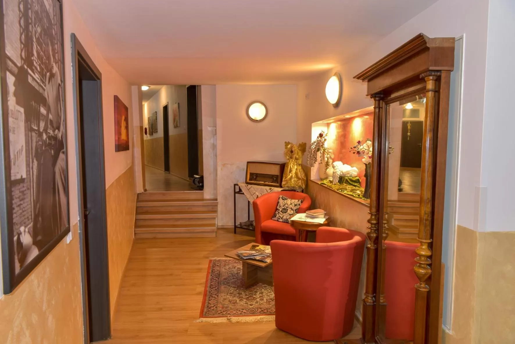 Seating Area in Hotel Ristorante Rostica