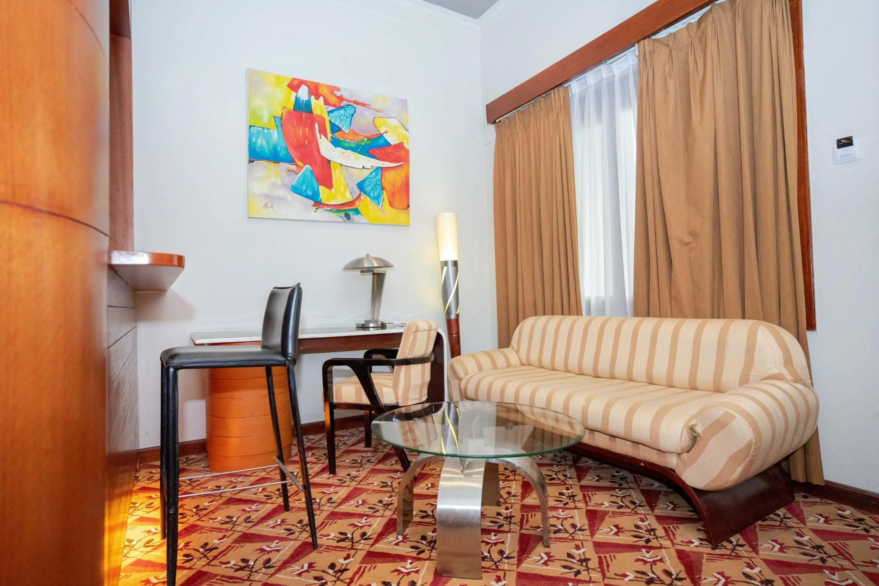 Seating area in Hotel Savoy Homann