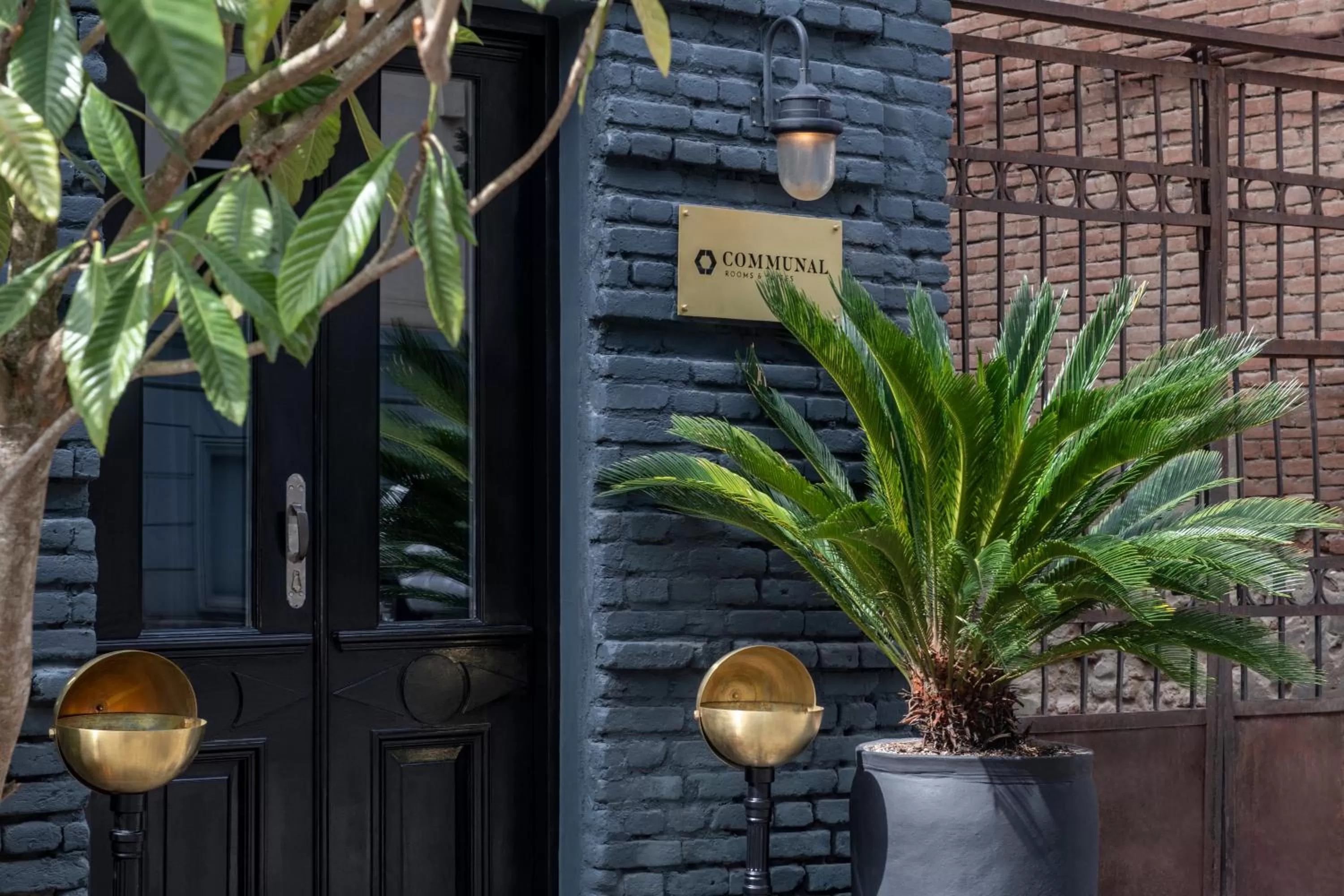 Facade/entrance in Communal Hotel Plekhanovi